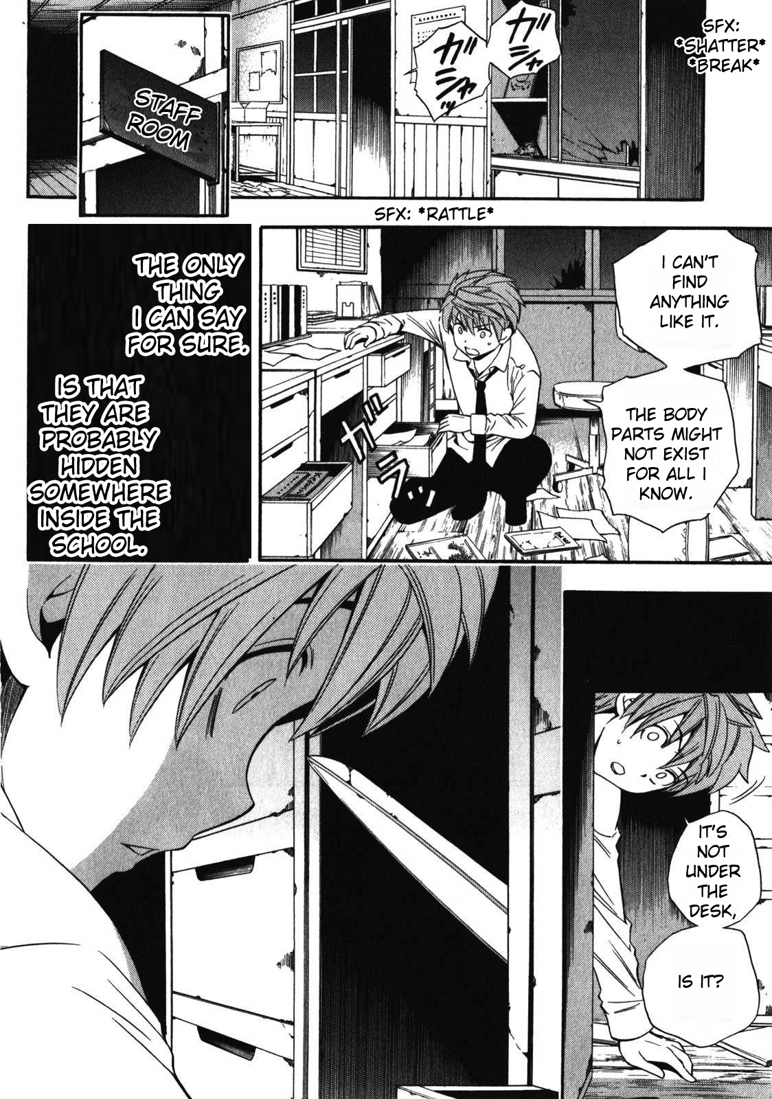 Corpse Party: Another Child Chapter 12 page 29 - Chapter 12: Lost Item