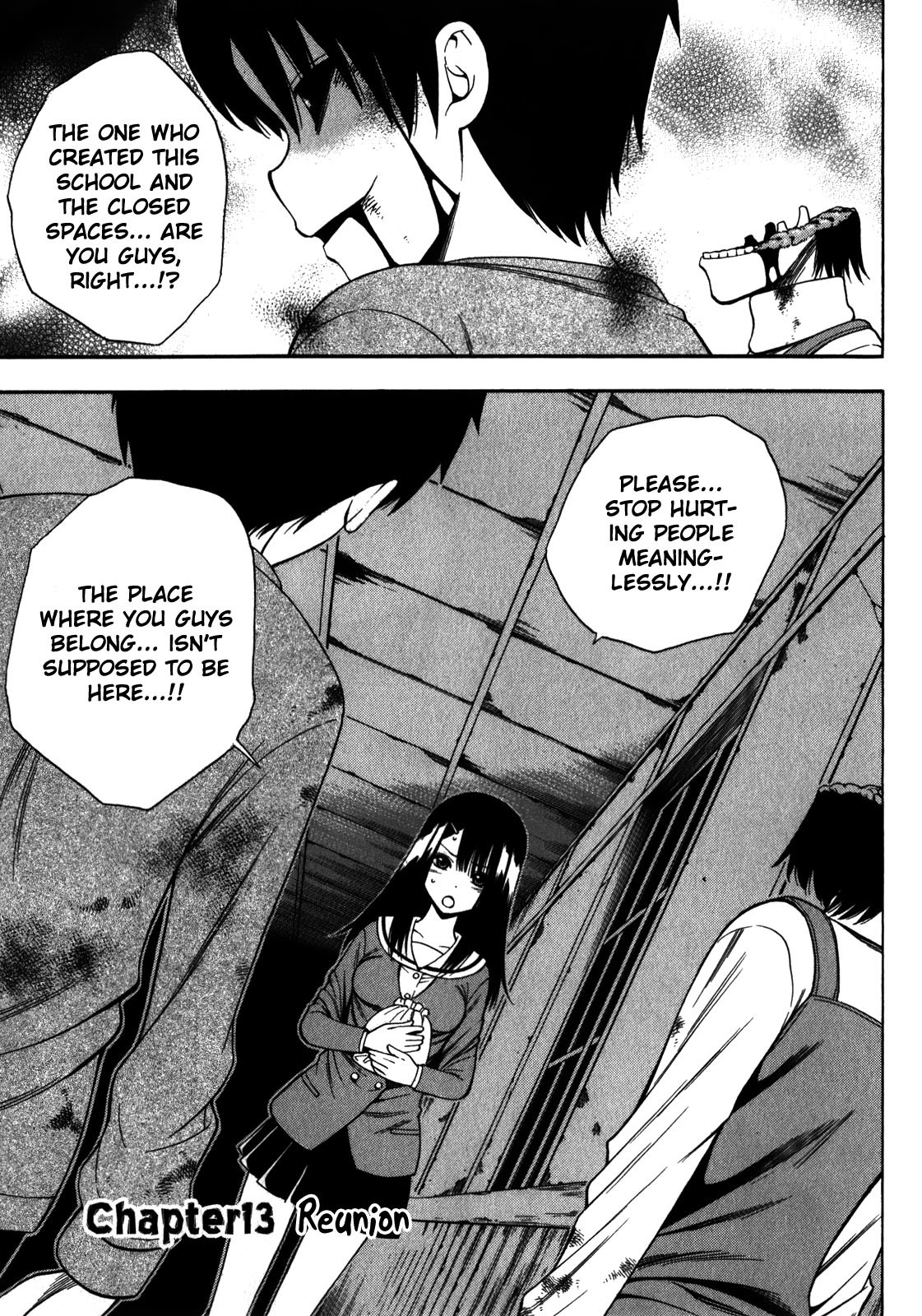 Corpse Party: Another Child Chapter 13 page 1 - Chapter 13: Reunion