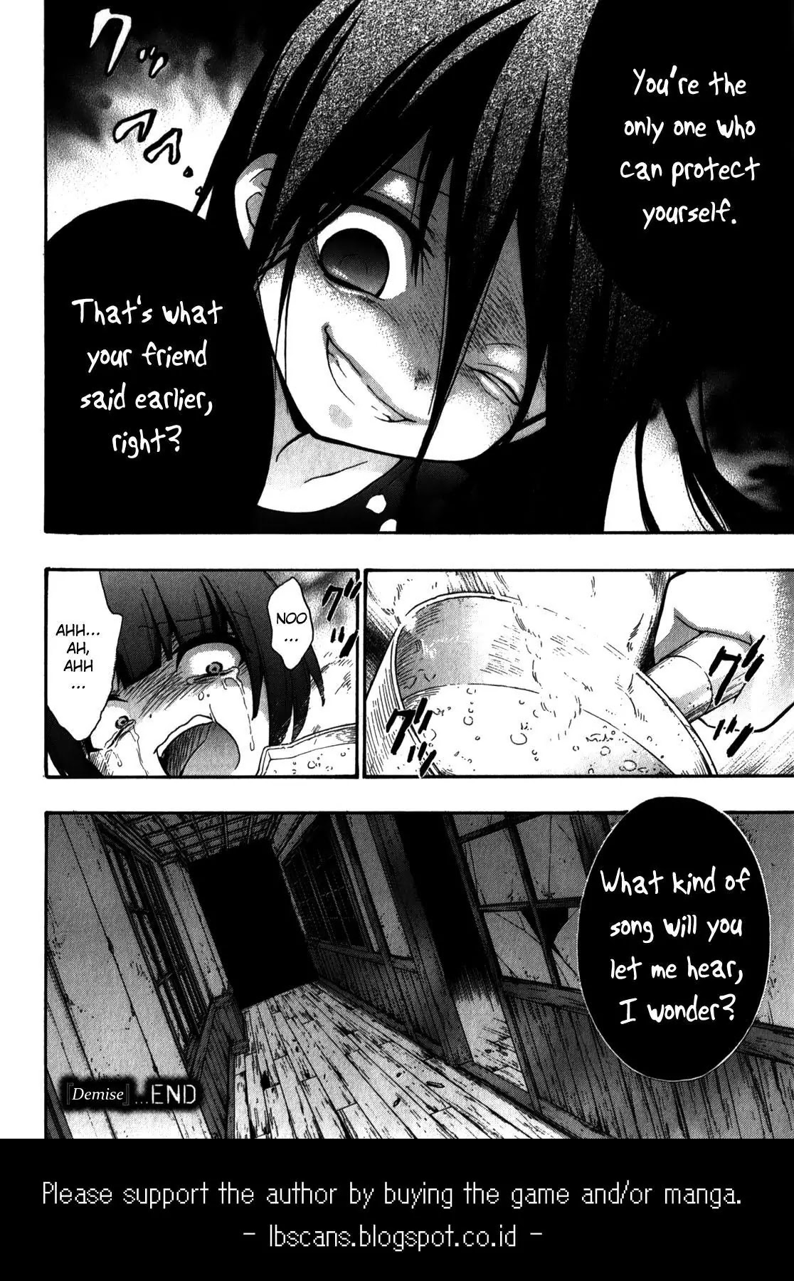 Corpse Party: Book of Shadows Chapter 12.5 page 10 - Chapter 12.5: Demise - Side Story