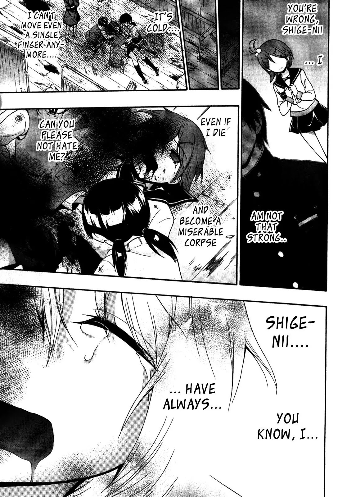 Corpse Party: Book of Shadows Chapter 12 page 21 - Chapter 12: Mayu Suzumoto