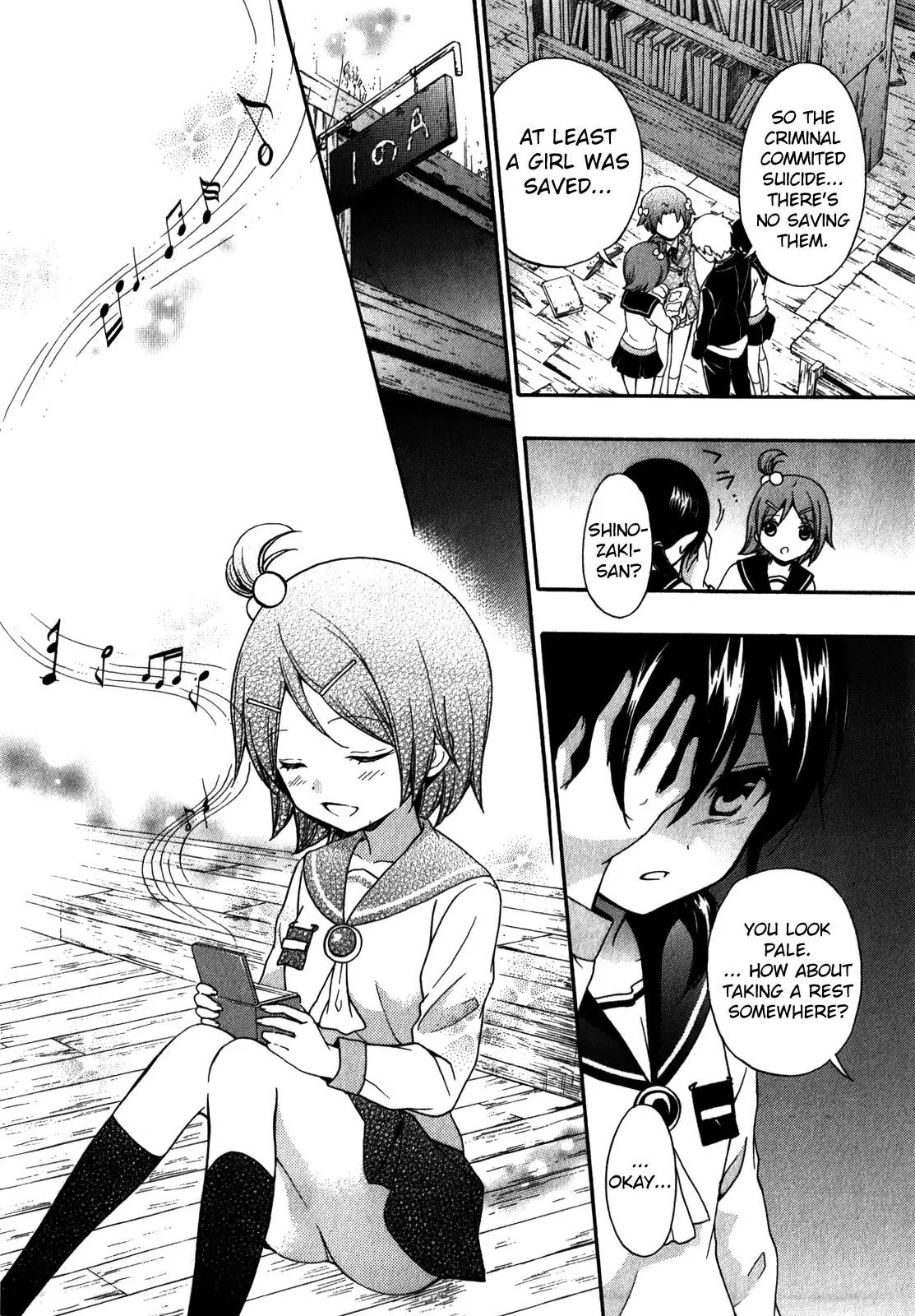 Corpse Party: Book of Shadows Chapter 12 page 4 - Chapter 12: Mayu Suzumoto