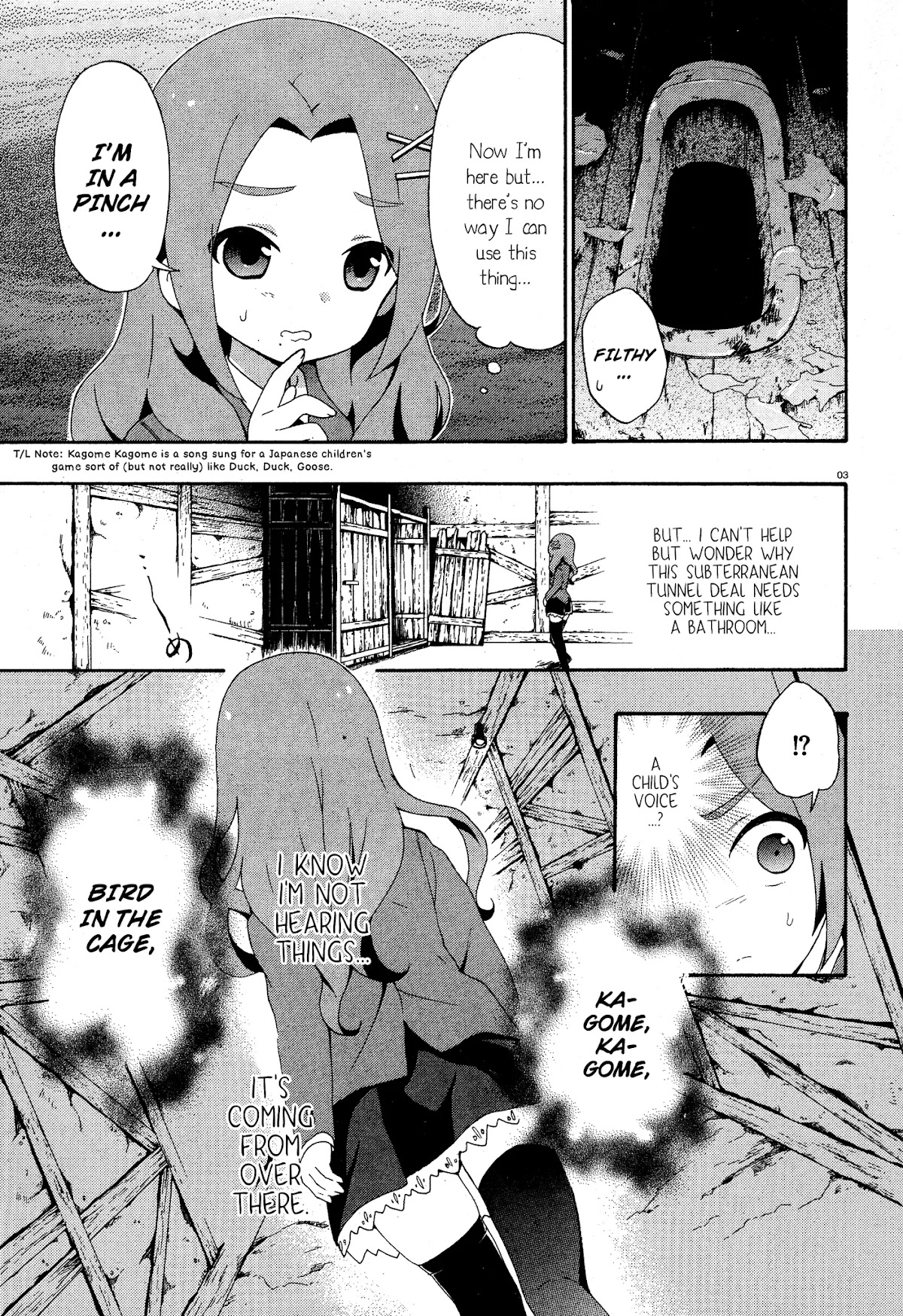 Corpse Party: Book of Shadows Chapter 3 page 3 - Chapter 3: Ooue Sayaka