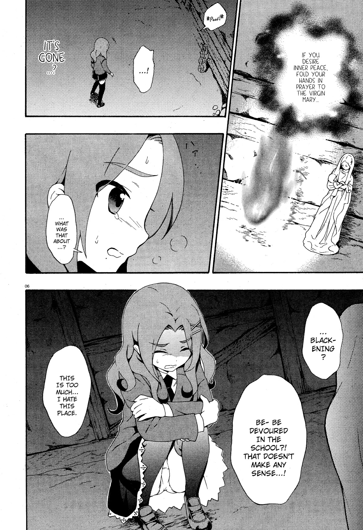 Corpse Party: Book of Shadows Chapter 3 page 6 - Chapter 3: Ooue Sayaka