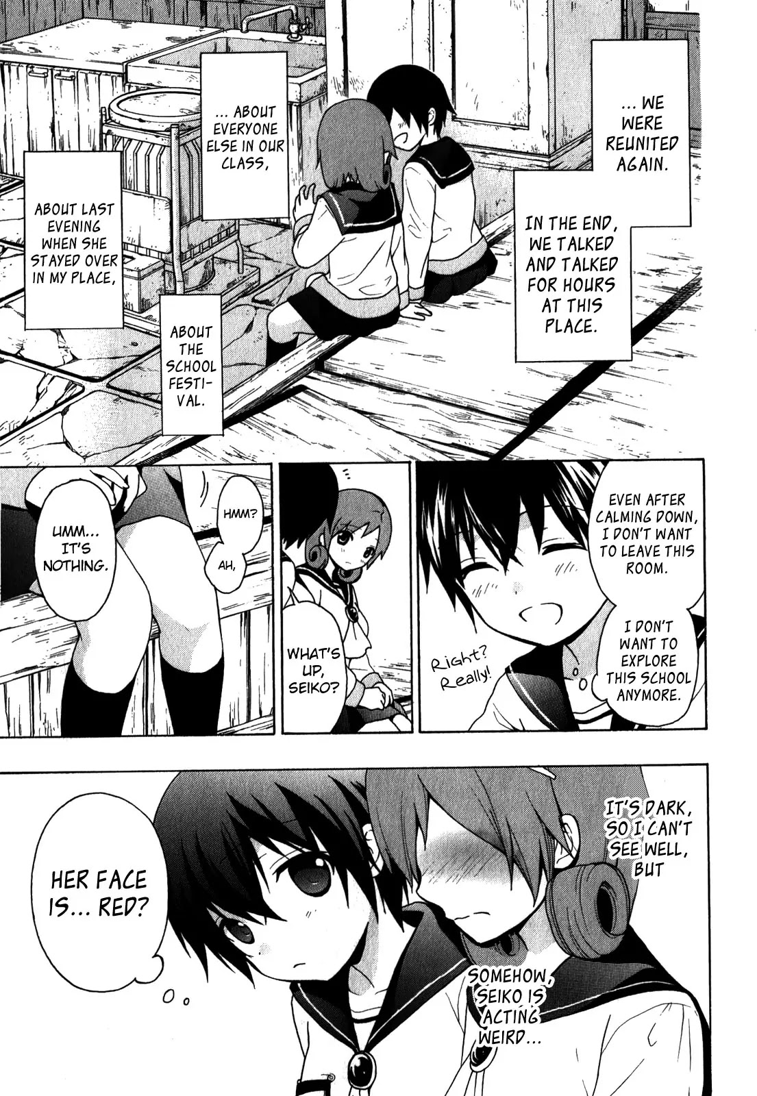 Corpse Party: Book of Shadows Chapter 6 page 3 - Chapter 6: Shinohara Seiko