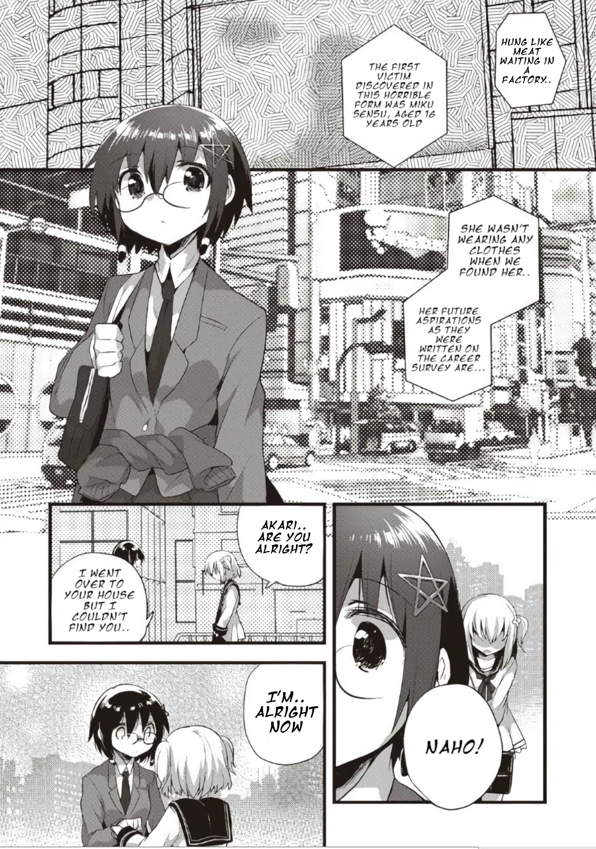 Corpse Party Cemetery 0 - Kaibyaku no Ars Moriendi Chapter 10 page 6 - Chapter 10: Girl Meets Girl