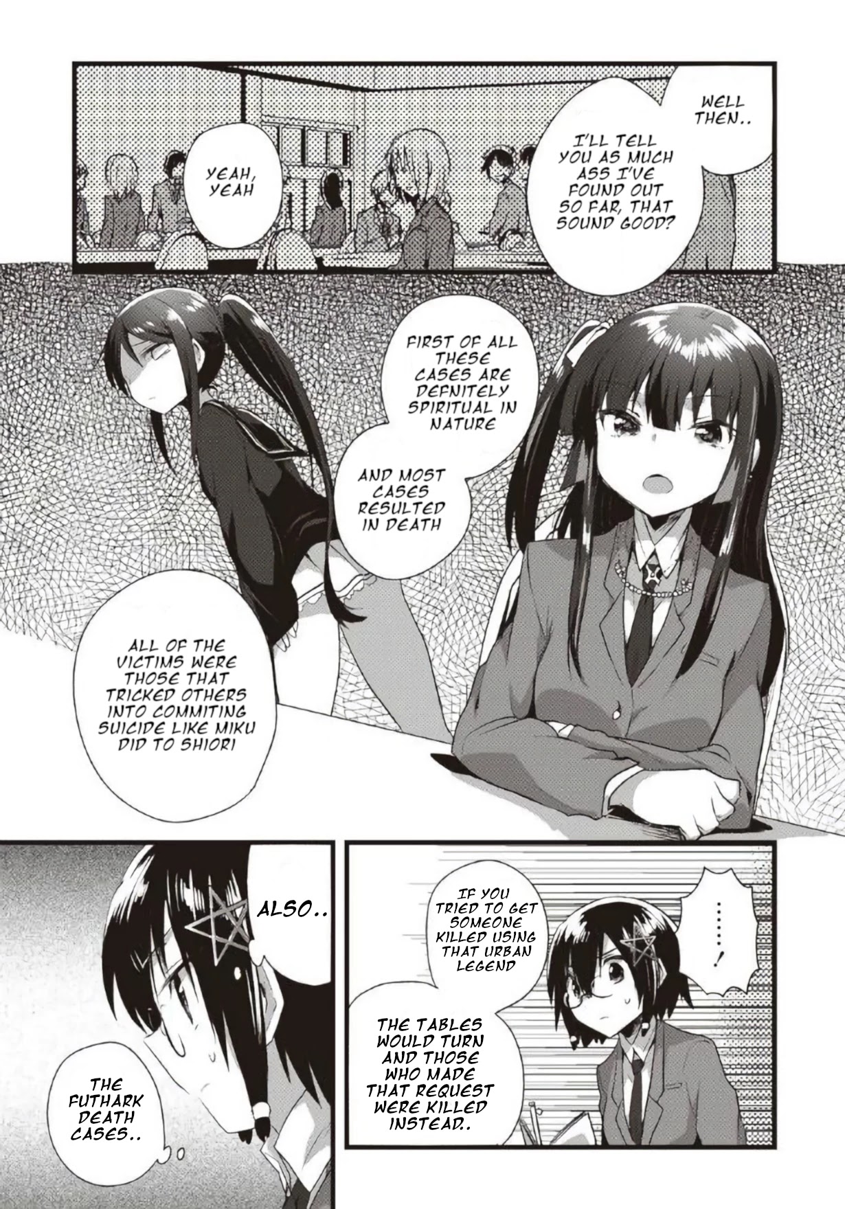 Corpse Party Cemetery 0 - Kaibyaku no Ars Moriendi Chapter 11 page 15 - Chapter 11: Rival