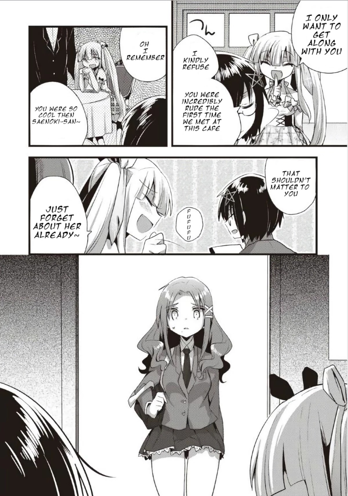 Corpse Party Cemetery 0 - Kaibyaku no Ars Moriendi Chapter 11 page 4 - Chapter 11: Rival