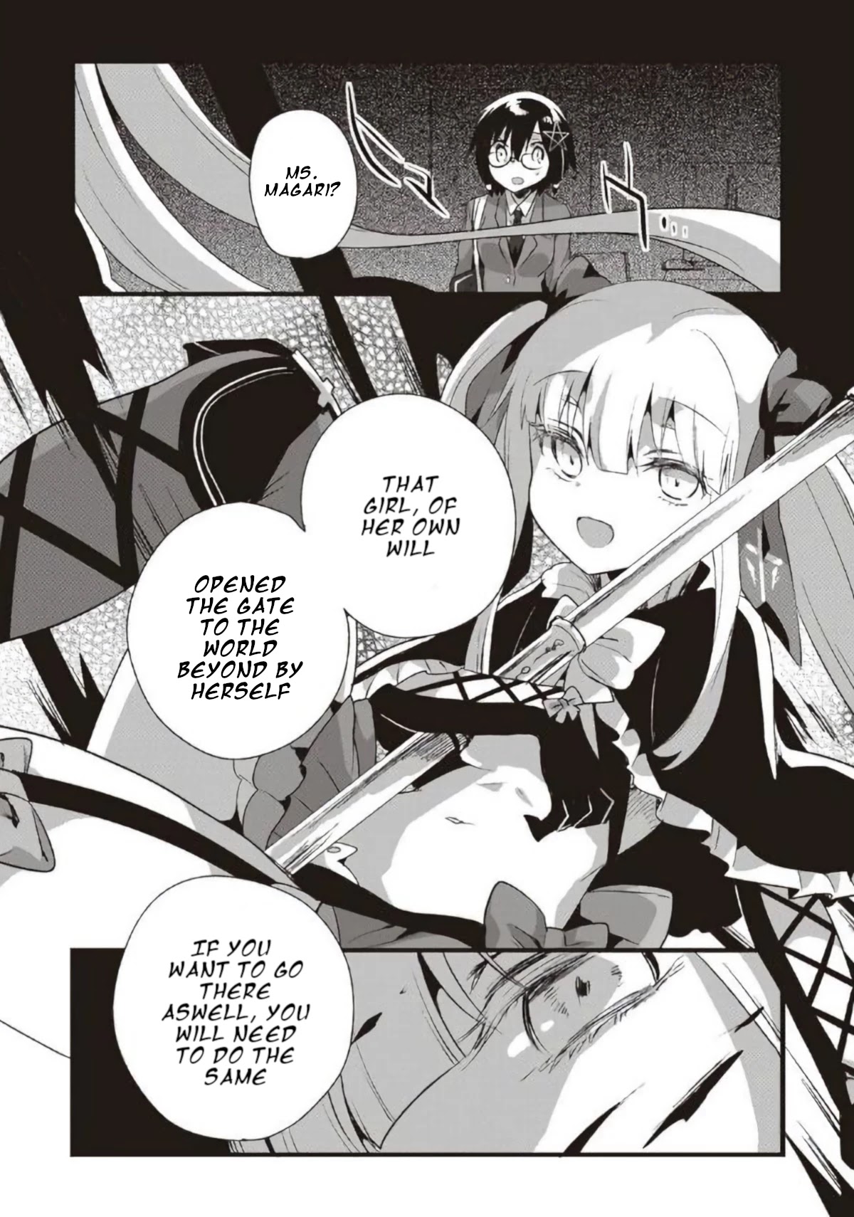 Corpse Party Cemetery 0 - Kaibyaku no Ars Moriendi Chapter 14 page 12 - Chapter 14: Pursuit