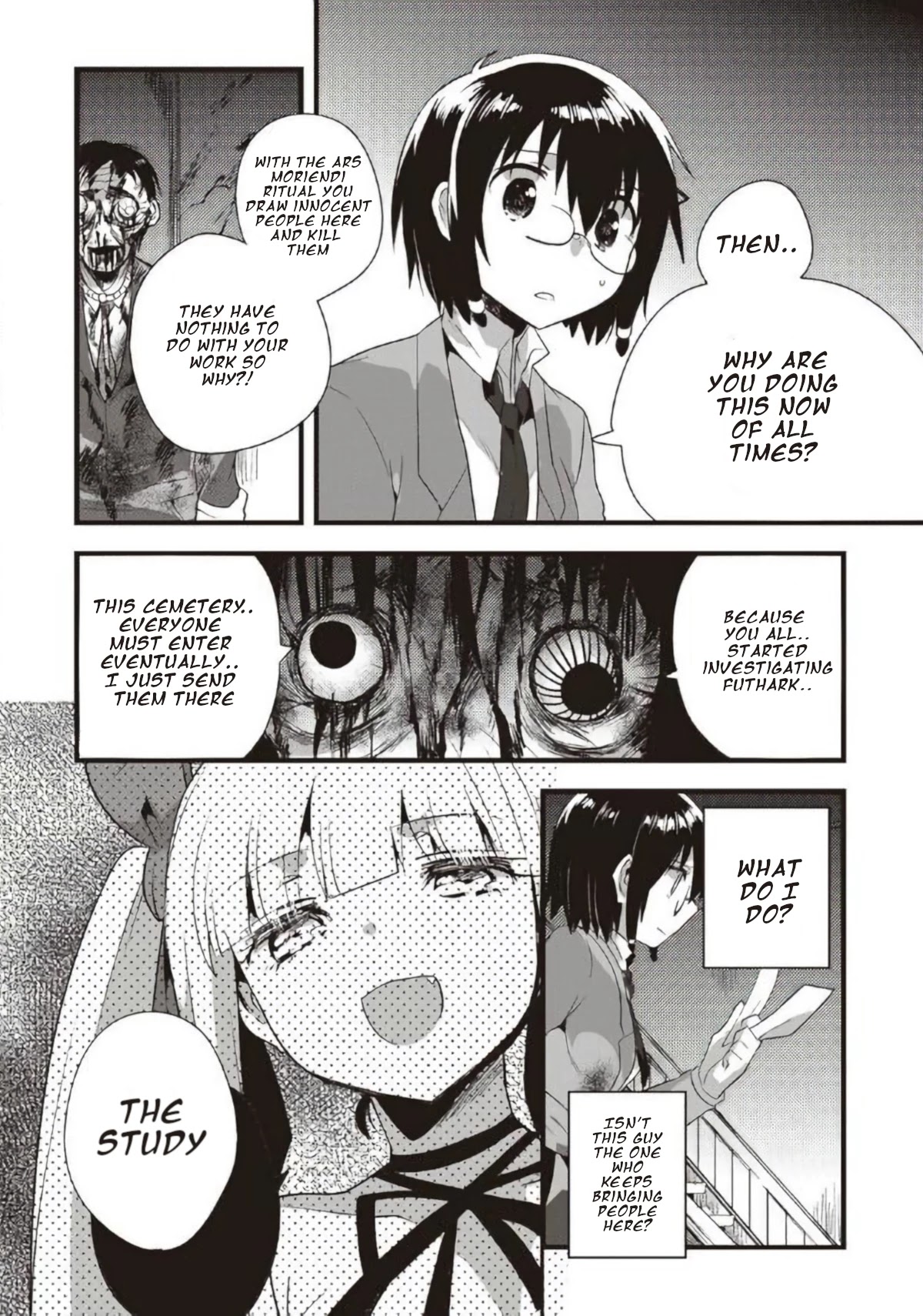 Corpse Party Cemetery 0 - Kaibyaku no Ars Moriendi Chapter 18 page 6 - Chapter 18: Communication