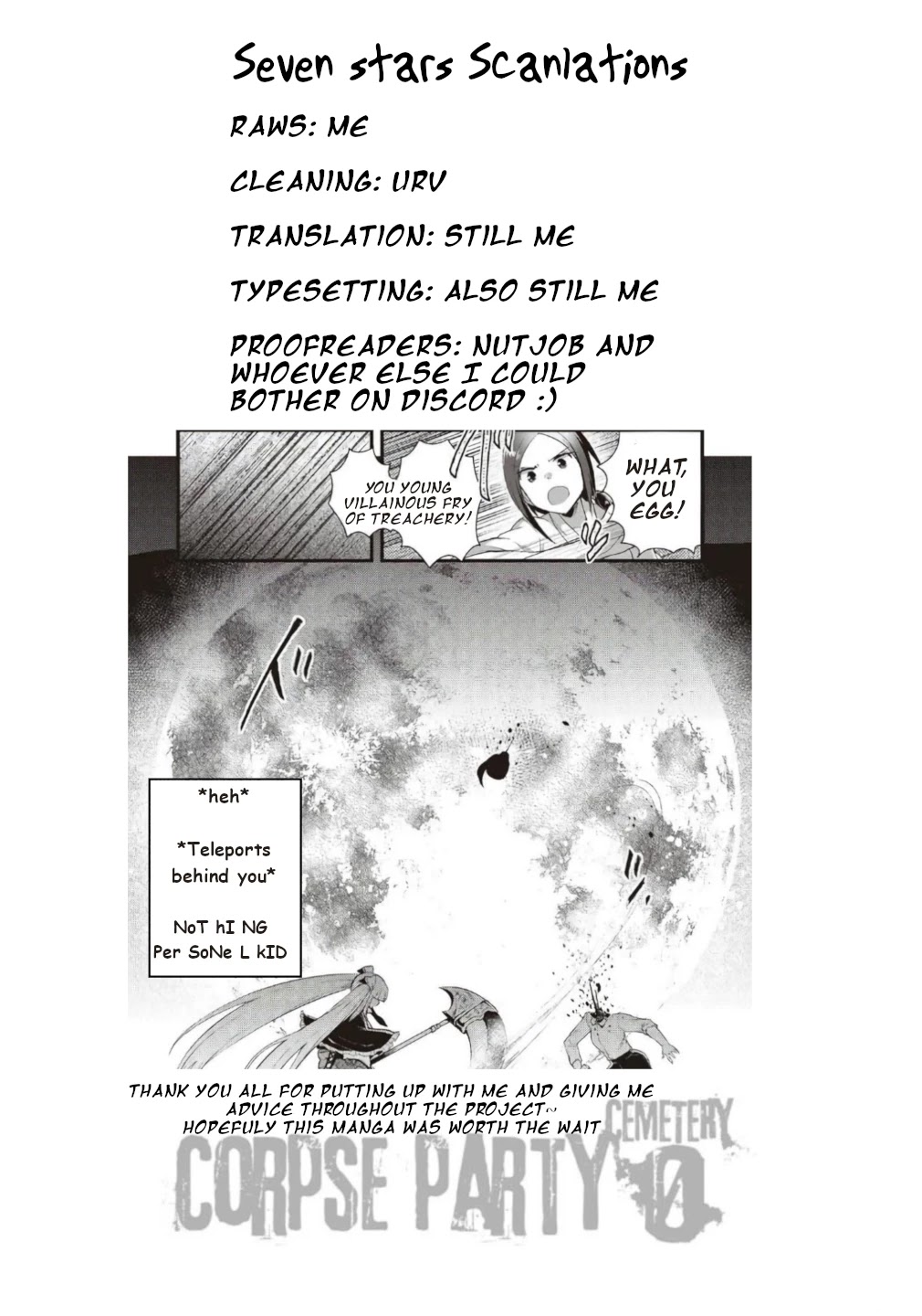 Corpse Party Cemetery 0 - Kaibyaku no Ars Moriendi Chapter 19 page 35 - Chapter 19: Memento Mori [END]