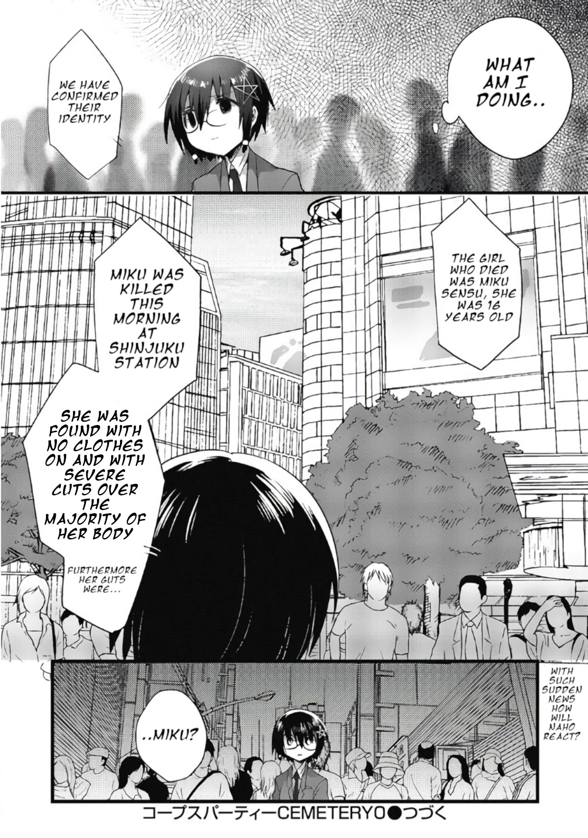 Corpse Party Cemetery 0 - Kaibyaku no Ars Moriendi Chapter 9 page 26 - Chapter 9: Consideration