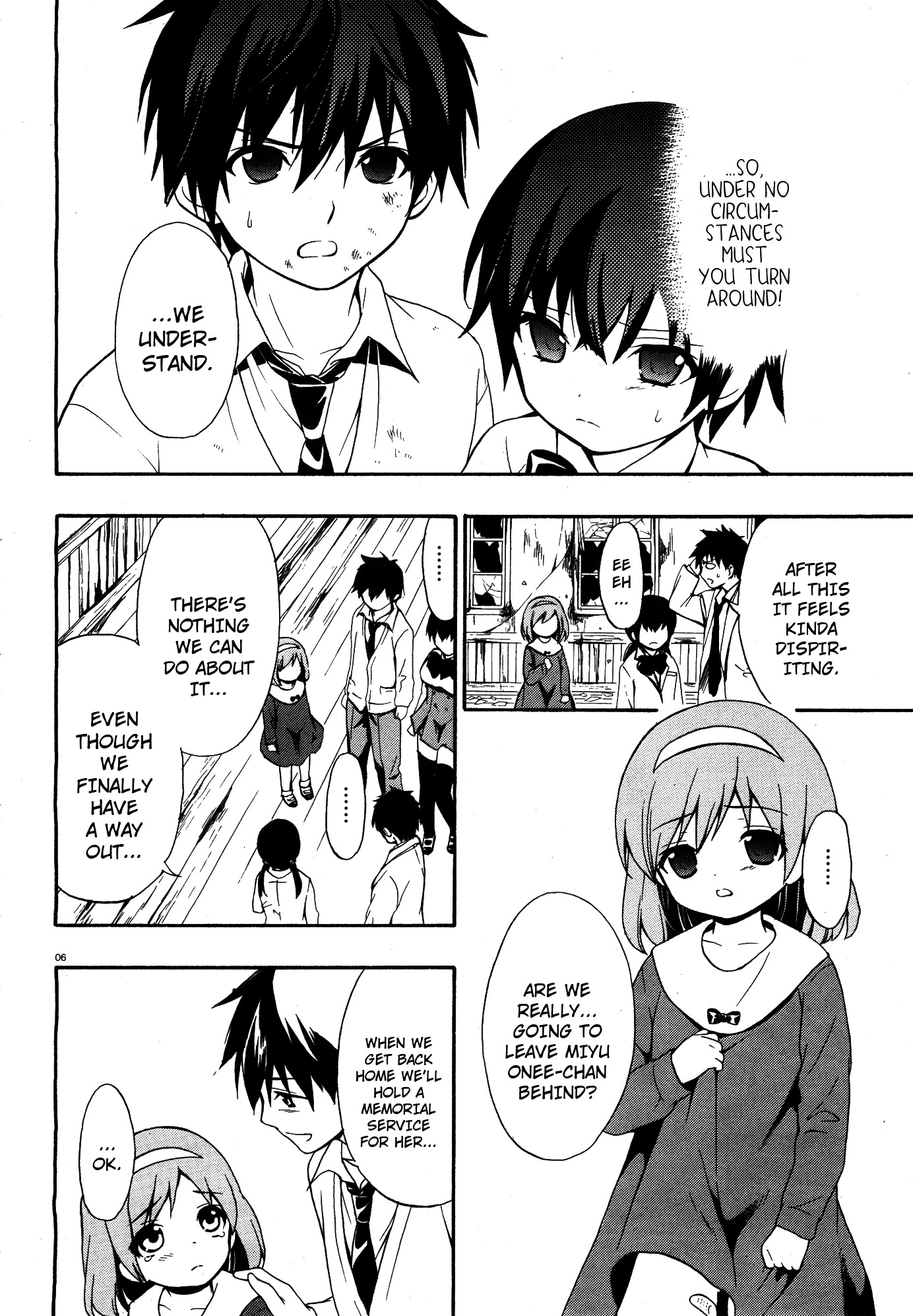 Corpse Party: Musume Chapter 14 page 6 - Chapter 14