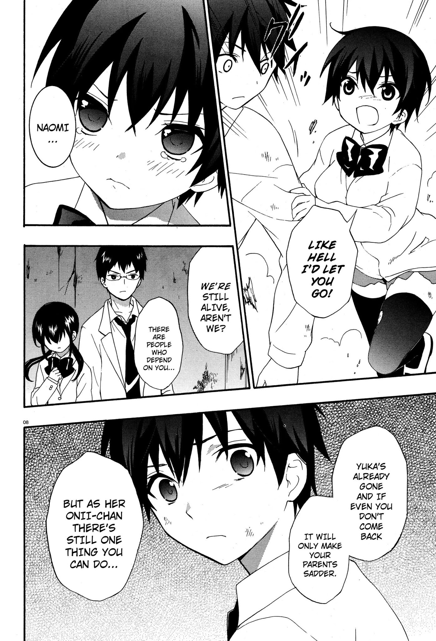 Corpse Party: Musume Chapter 16 page 8 - Chapter 16