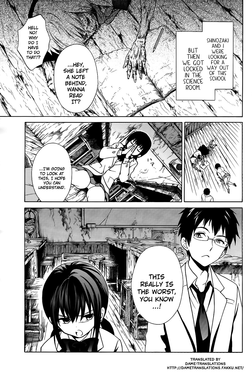 Corpse Party: Musume Chapter 6 page 4 - Chapter 6