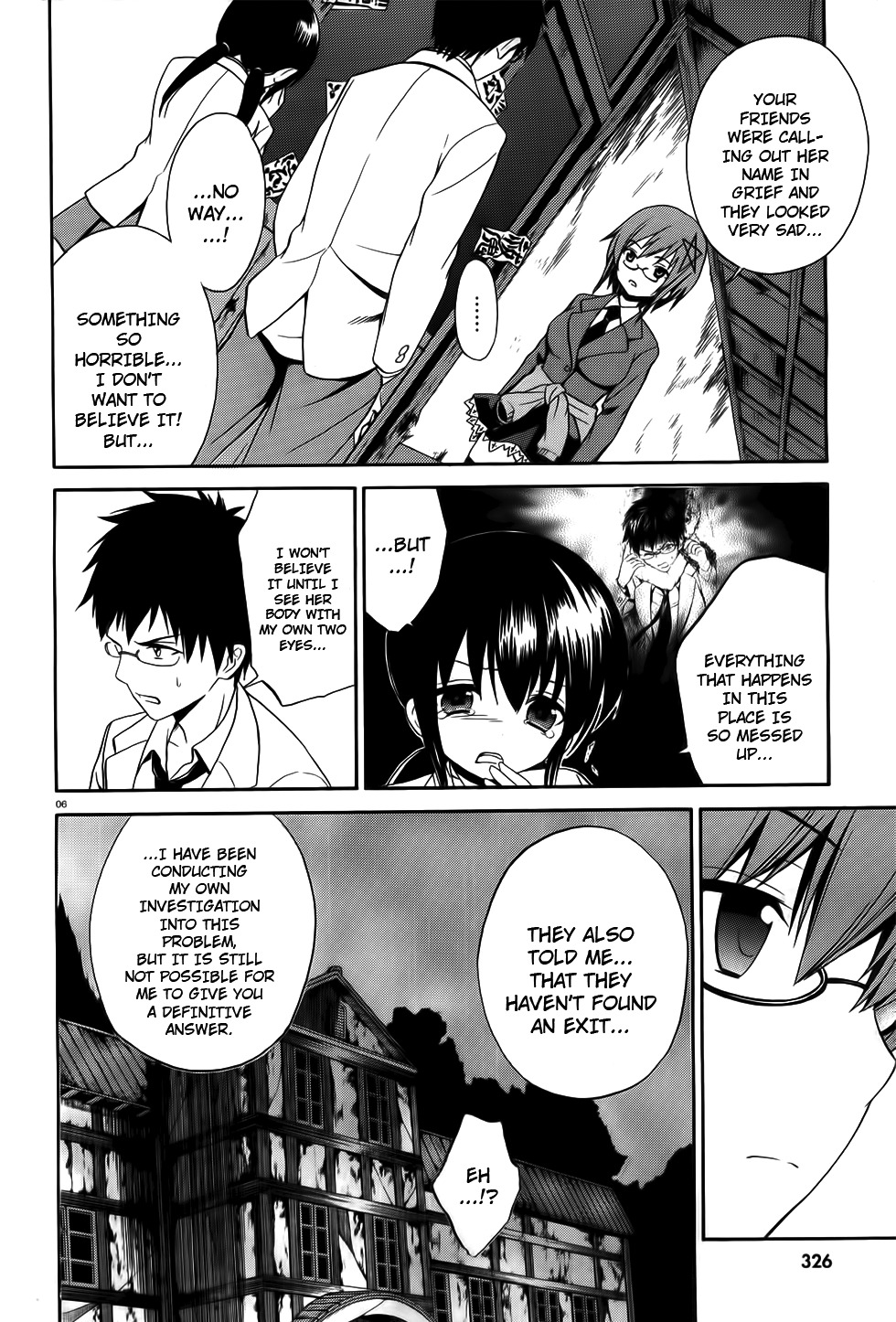 Corpse Party: Musume Chapter 7 page 6 - Chapter 7