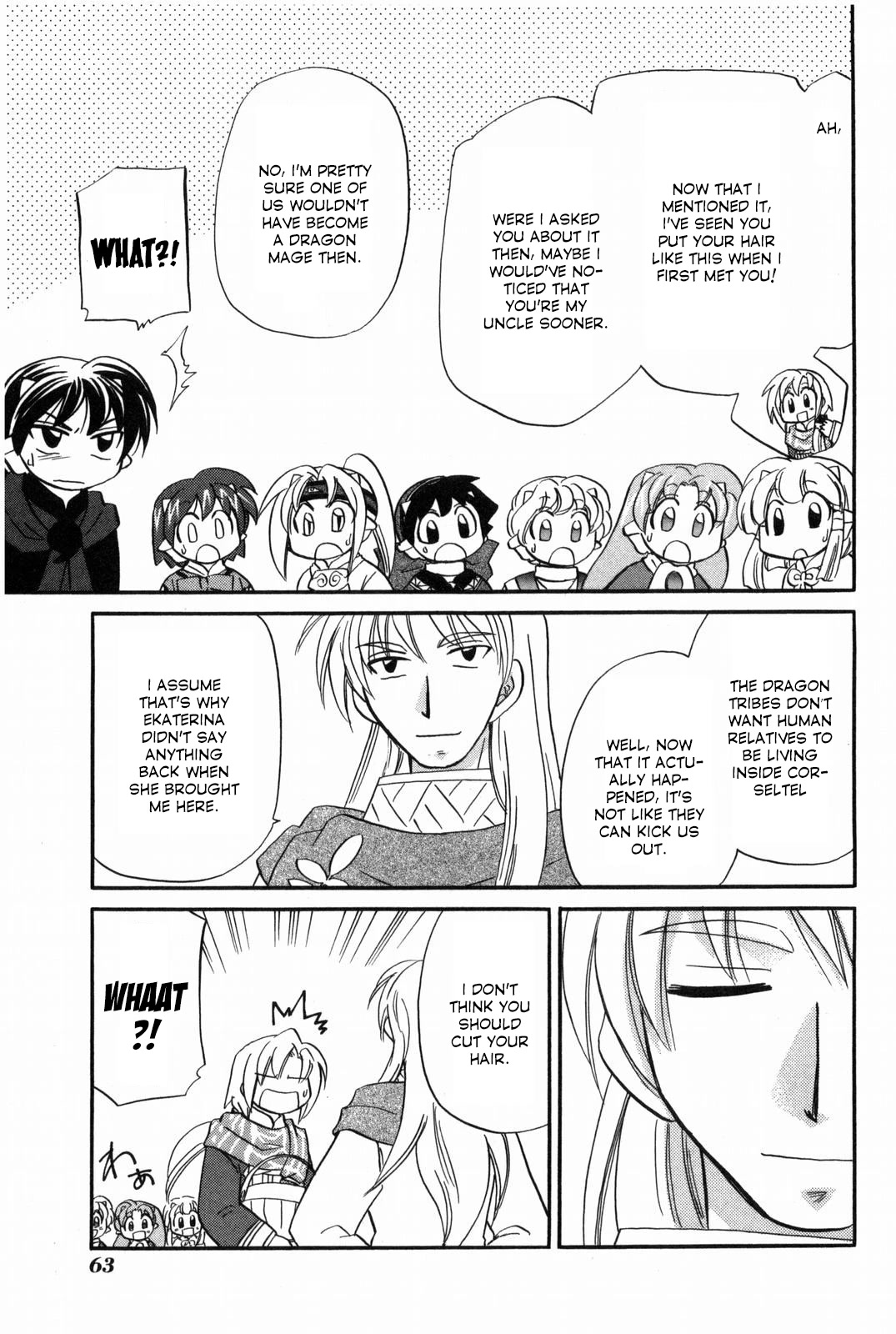 Corseltel no Ryuujitsushi - Koryuu Monogatari Chapter 12 page 6 - Chapter 12: Marciel's Long Hair