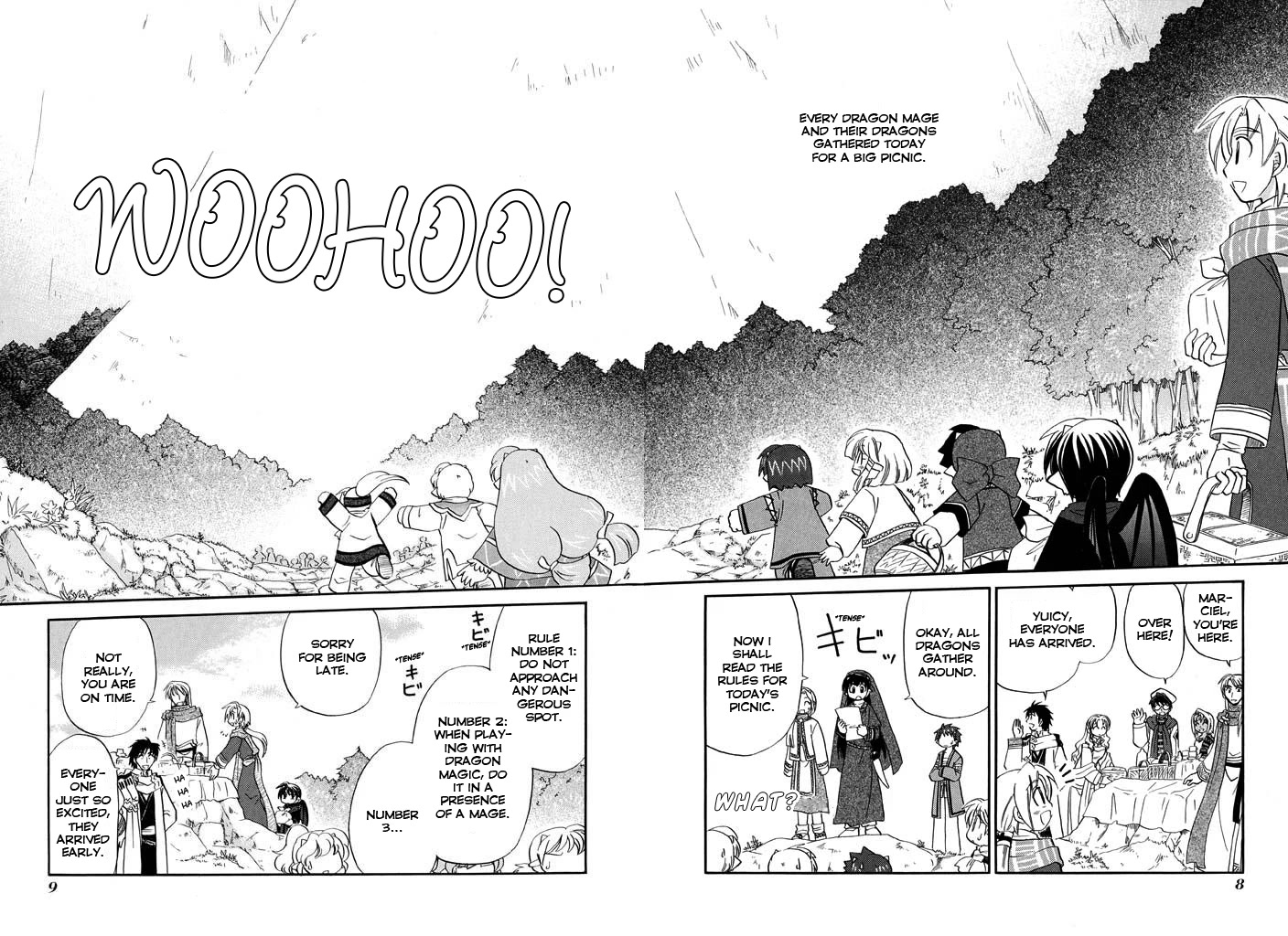Corseltel no Ryuujitsushi - Koryuu Monogatari Chapter 17 page 11 - Chapter 17: Picnic Day