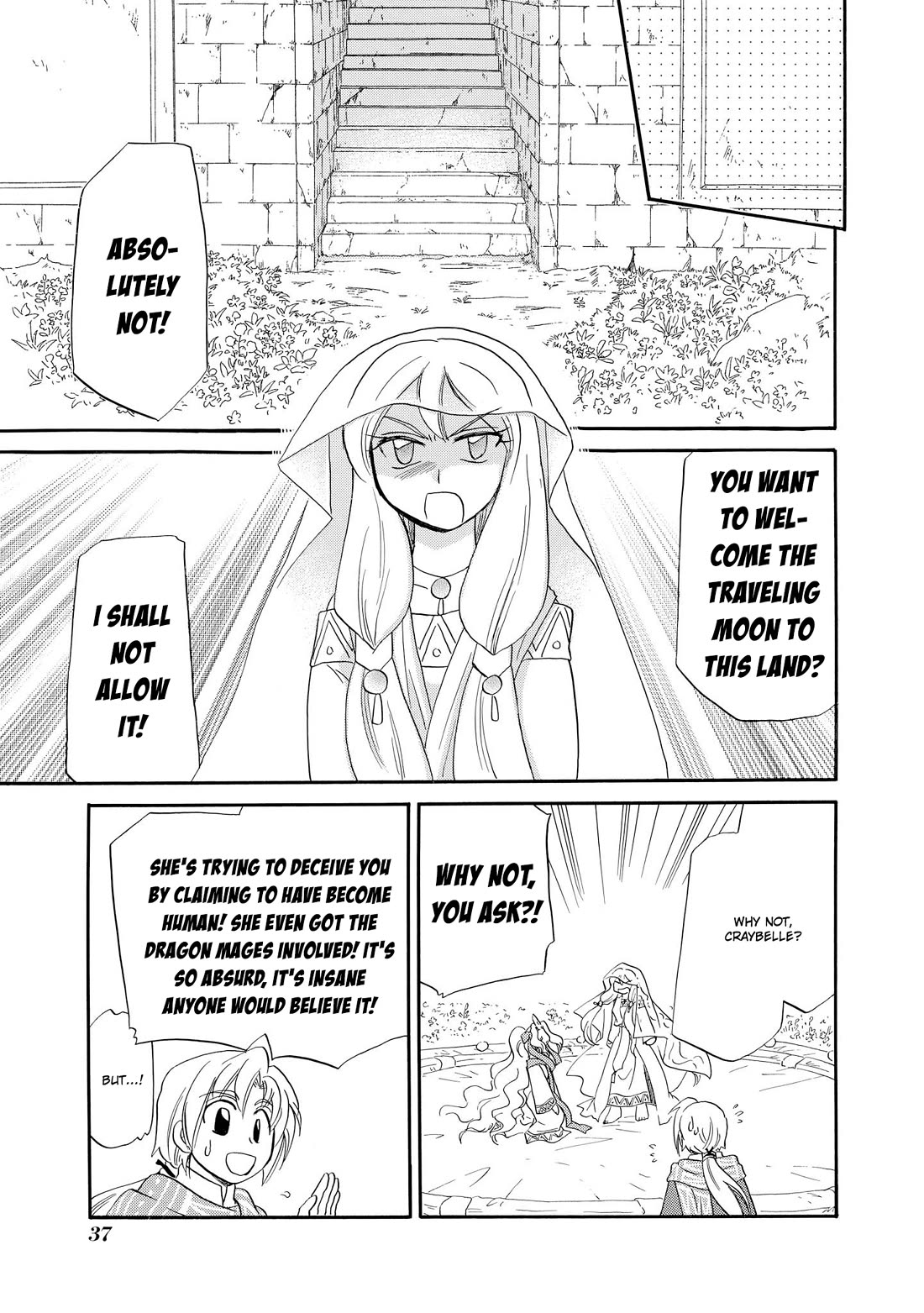 Corseltel no Ryuujitsushi - Koryuu Monogatari Chapter 41 page 8 - Chapter 41: Know The Moon