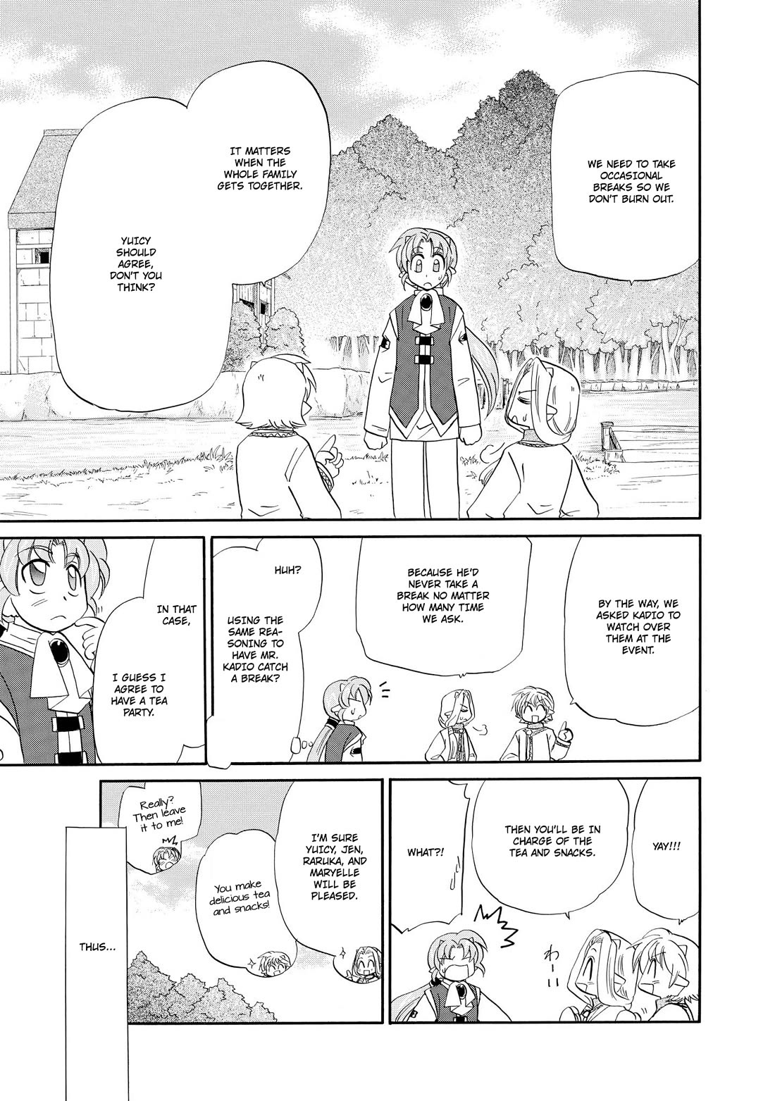 Corseltel no Ryuujitsushi - Koryuu Monogatari Chapter 55 page 12 - Chapter 55: Baby Dragons' Tea Party (Beginning)