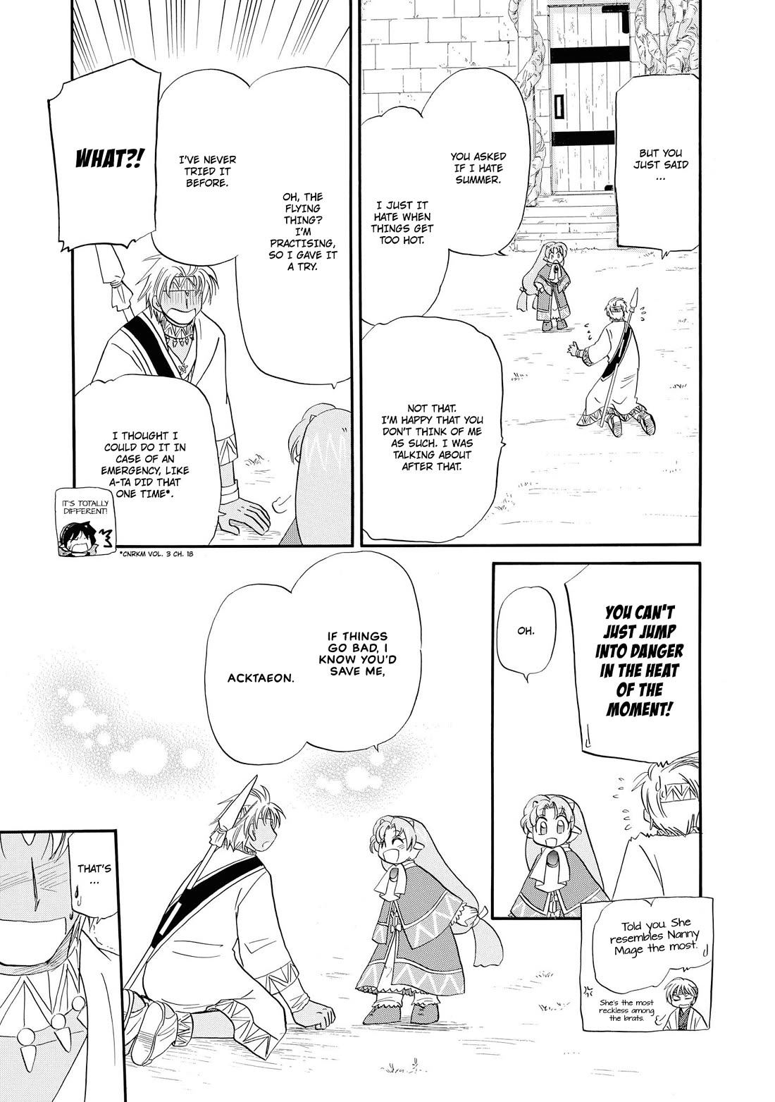 Corseltel no Ryuujitsushi - Koryuu Monogatari Chapter 64 page 18 - Chapter 64: Ma-ta and a Certain Summer Spirit