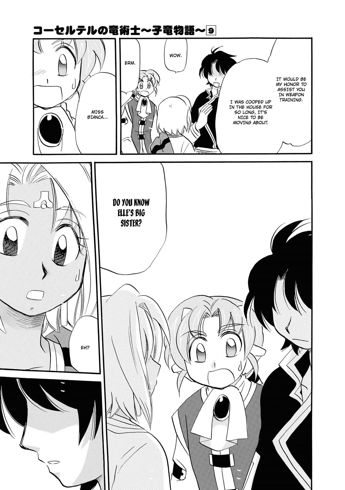 Corseltel no Ryuujitsushi - Koryuu Monogatari Chapter 65 page 14 - Chapter 65: Bianca and Sword Training (First Part)