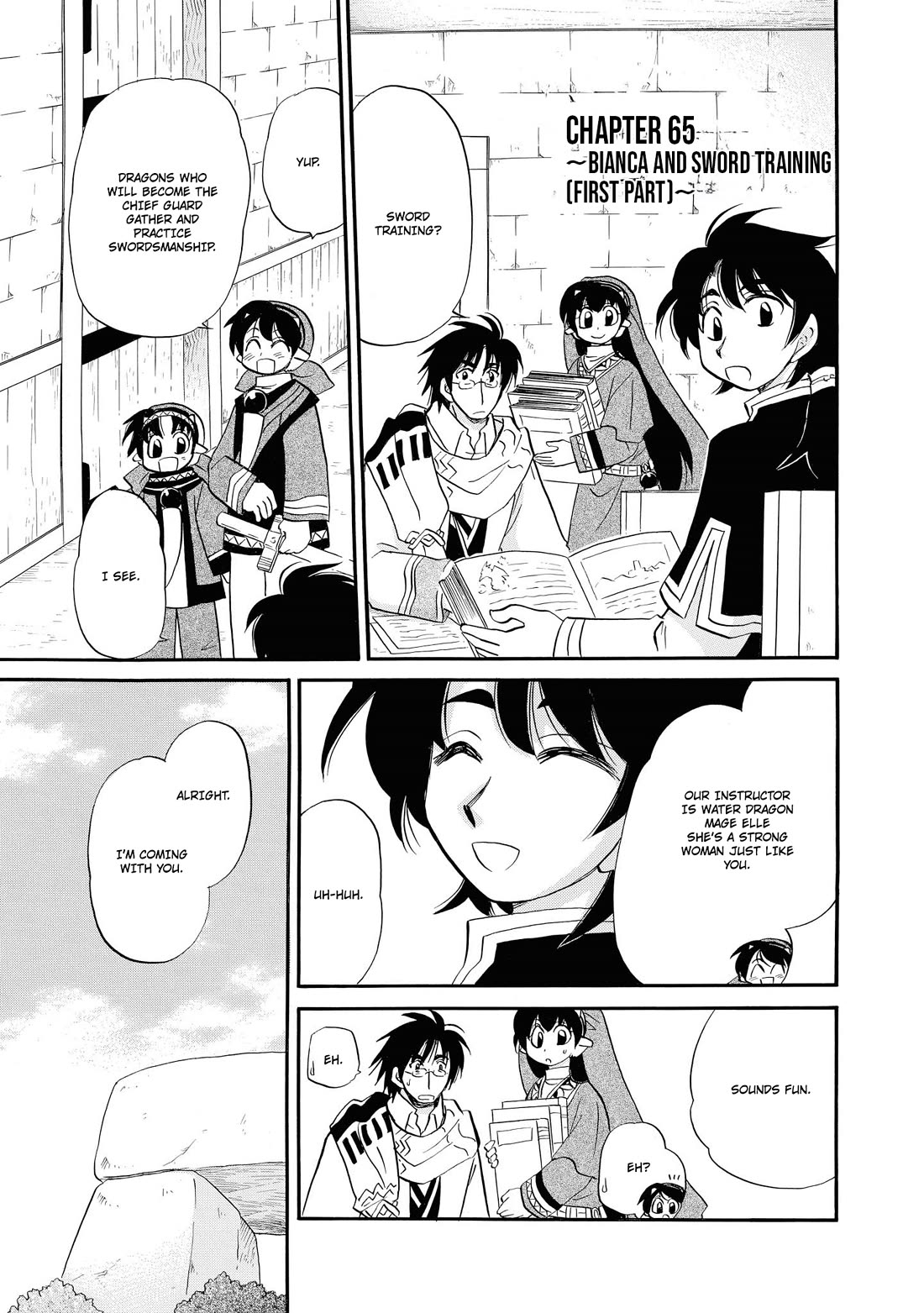 Corseltel no Ryuujitsushi - Koryuu Monogatari Chapter 65 page 2 - Chapter 65: Bianca and Sword Training (First Part)