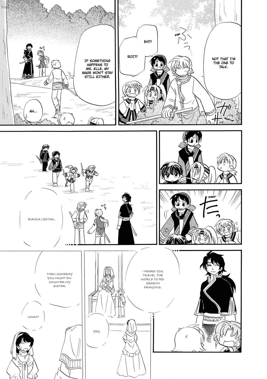 Corseltel no Ryuujitsushi - Koryuu Monogatari Chapter 66 page 20 - Chapter 66: Bianca and Sword Training (Second Part)