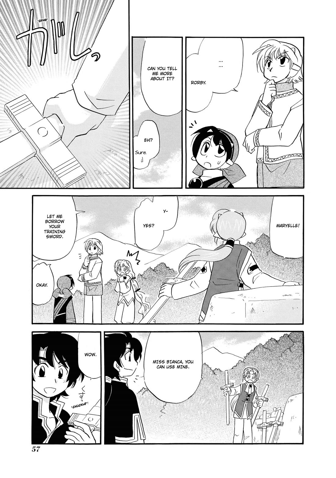 Corseltel no Ryuujitsushi - Koryuu Monogatari Chapter 66 page 4 - Chapter 66: Bianca and Sword Training (Second Part)