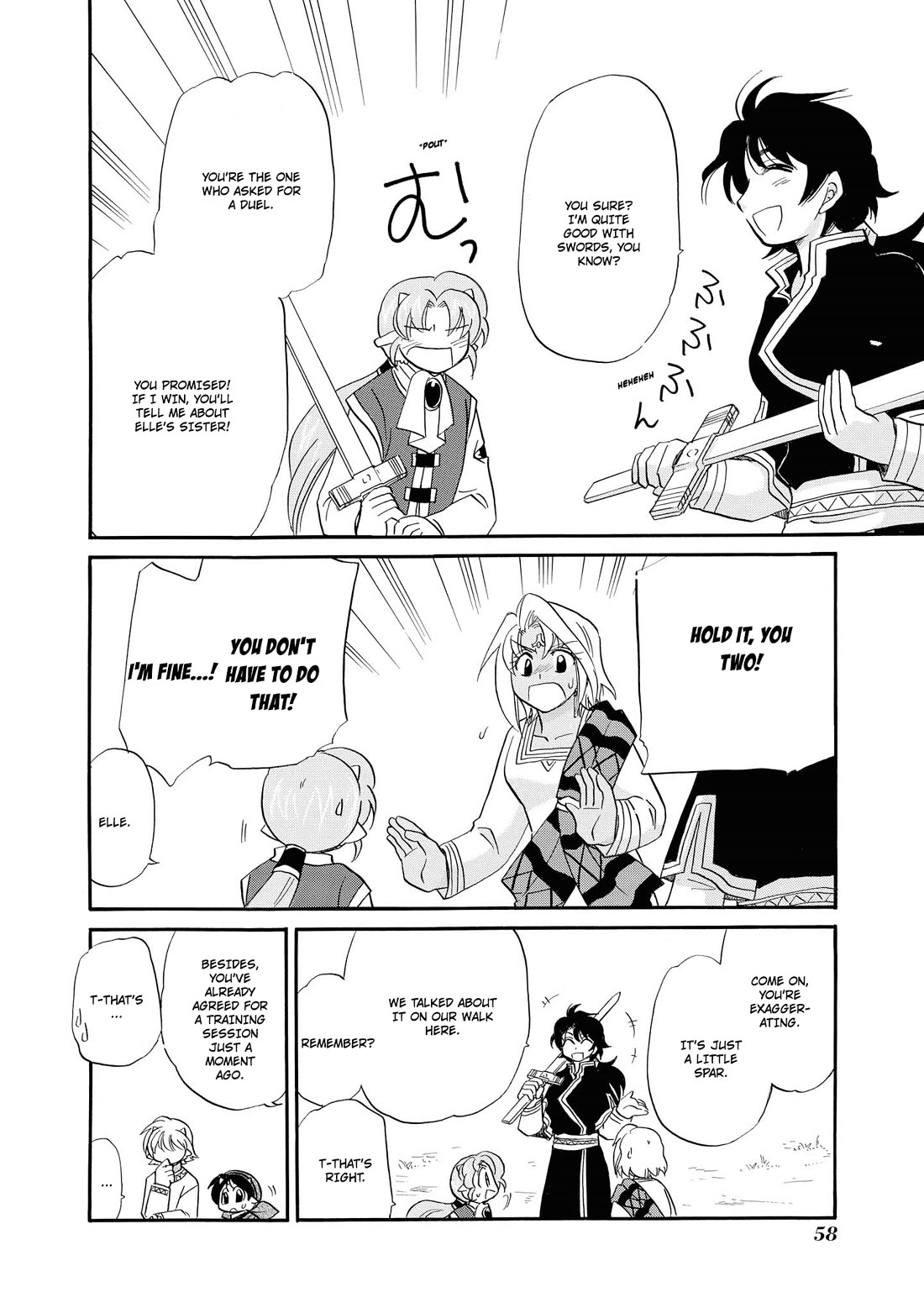 Corseltel no Ryuujitsushi - Koryuu Monogatari Chapter 66 page 5 - Chapter 66: Bianca and Sword Training (Second Part)