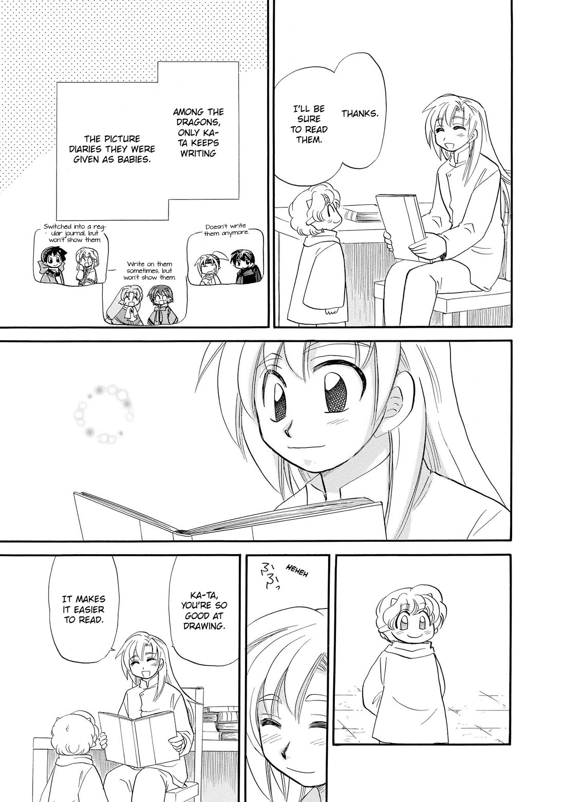 Corseltel no Ryuujitsushi - Koryuu Monogatari Chapter 69 page 4 - Chapter 69: Ka-ta and Picture Books