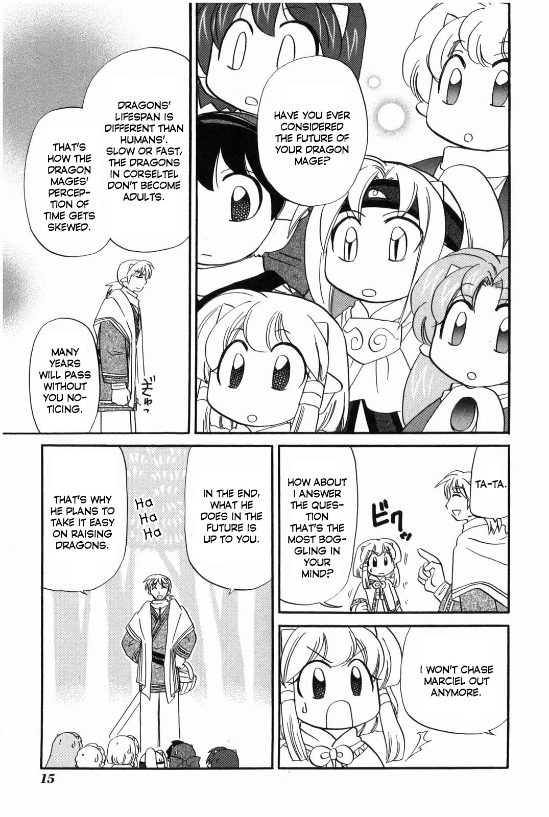 Corseltel no Ryuujitsushi - Koryuu Monogatari Chapter 9 page 18 - Chapter 9: Talk with A Smile