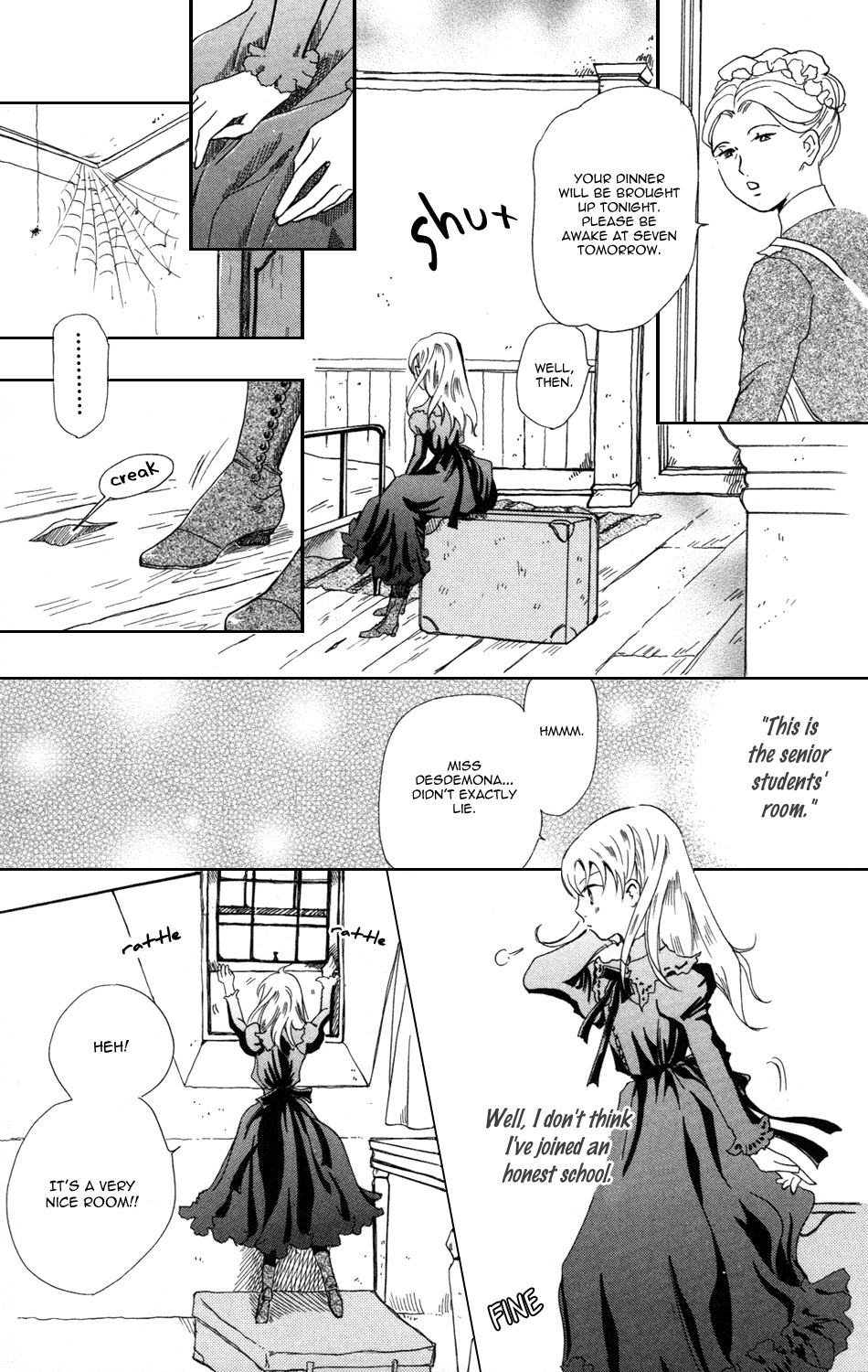 Corset ni Tsubasa Chapter 1 page 34 - Chapter 1: Encounter