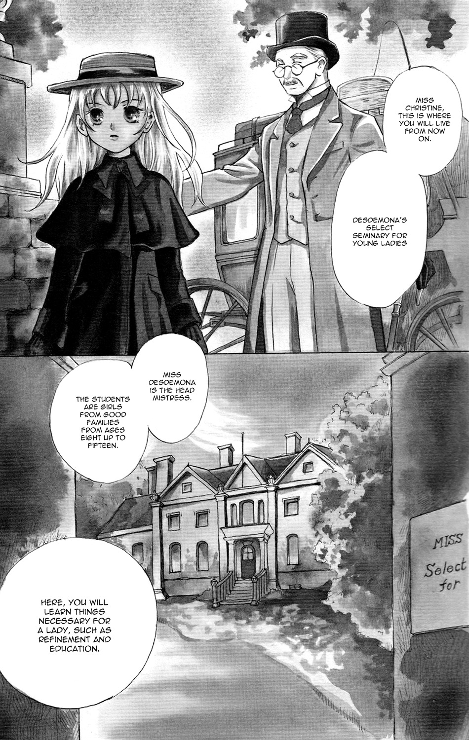 Corset ni Tsubasa Chapter 1 page 5 - Chapter 1: Encounter