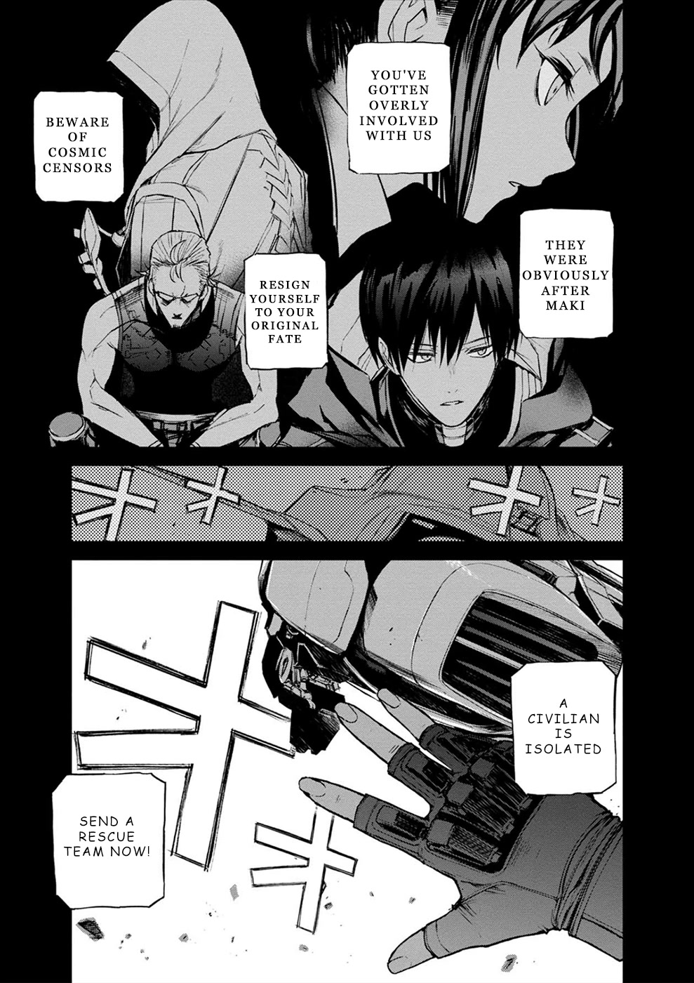 Cosmic Censorship Chapter 11 page 1 - Chapter 11: Please Give me Back my Day Off!