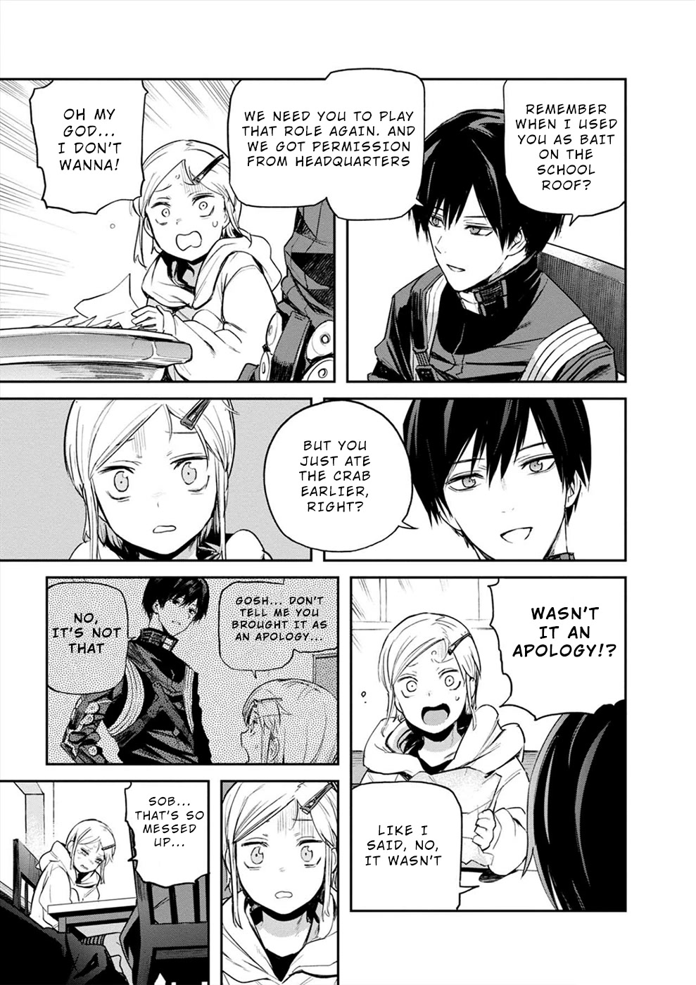 Cosmic Censorship Chapter 12 page 9 - Chapter 12: The Crab Comes at a Price