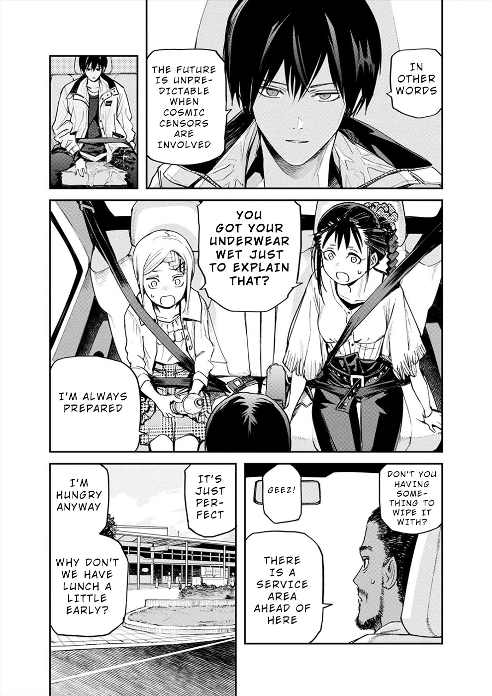 Cosmic Censorship Chapter 13 page 10 - Chapter 13: Cosmic Censors and SA (Service Area)
