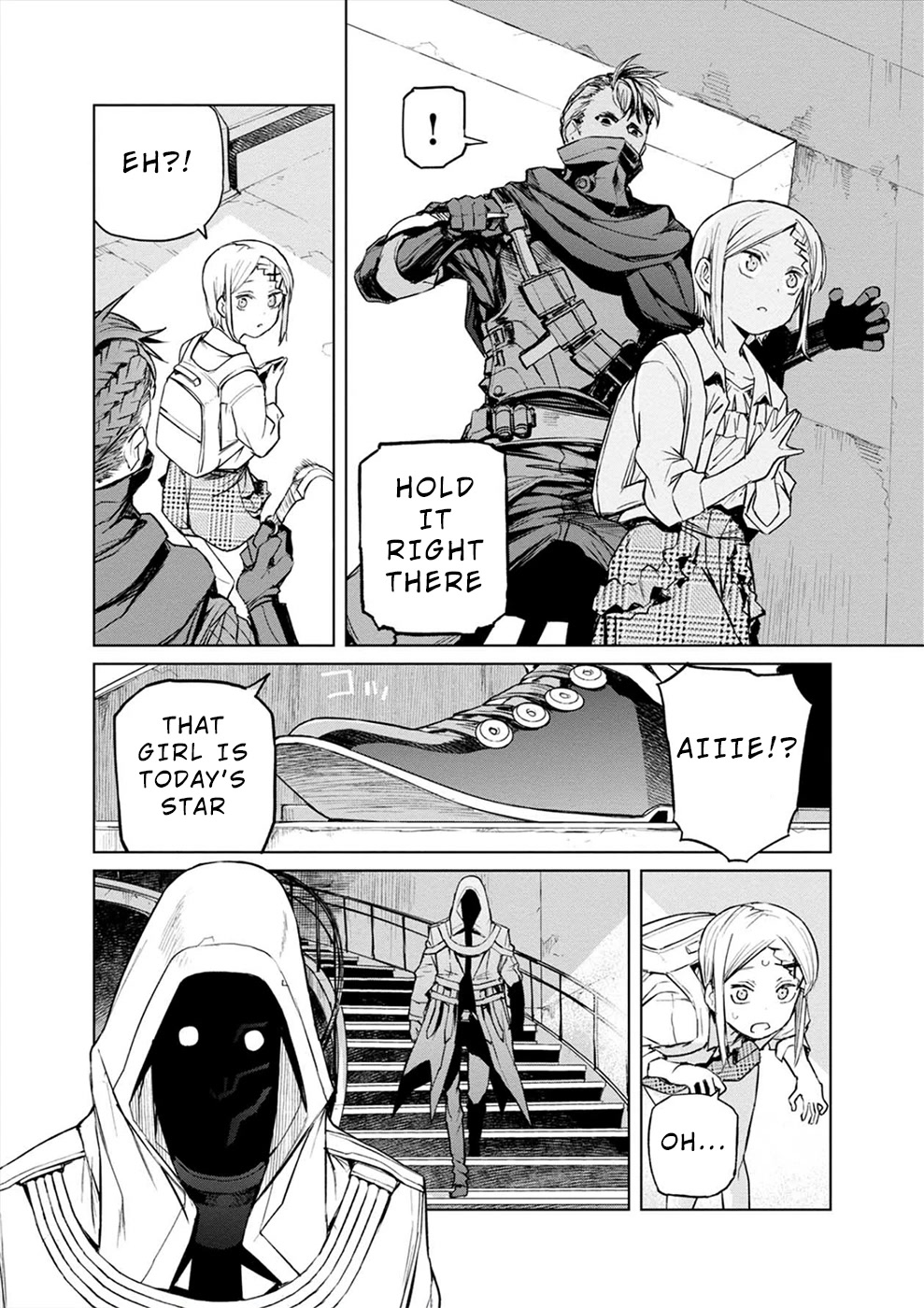 Cosmic Censorship Chapter 14 page 11 - Chapter 14: Arrival at the Lighthouse. All Forces Assembled.