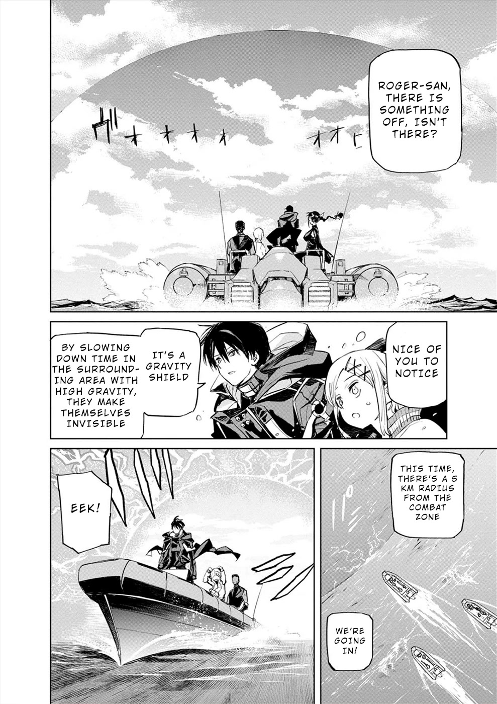Cosmic Censorship Chapter 14 page 17 - Chapter 14: Arrival at the Lighthouse. All Forces Assembled.