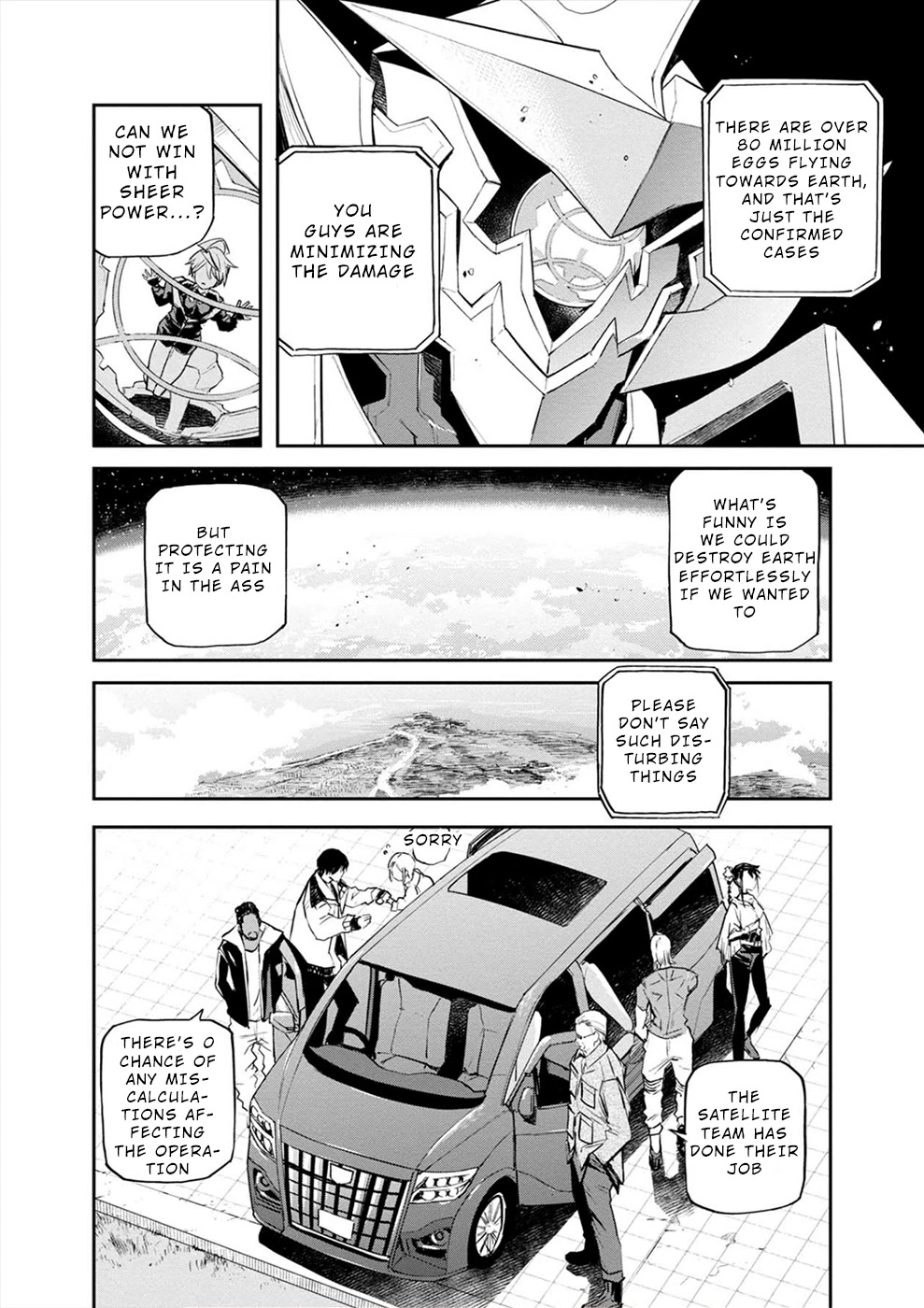 Cosmic Censorship Chapter 14 page 5 - Chapter 14: Arrival at the Lighthouse. All Forces Assembled.
