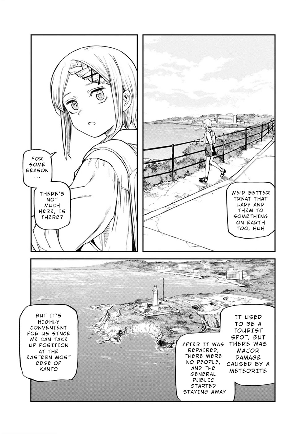 Cosmic Censorship Chapter 14 page 6 - Chapter 14: Arrival at the Lighthouse. All Forces Assembled.