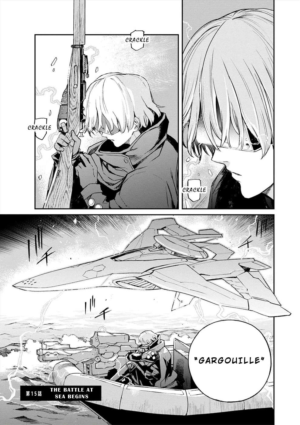 Cosmic Censorship Chapter 15 page 1 - Chapter 15: The Battle at Sea Begins
