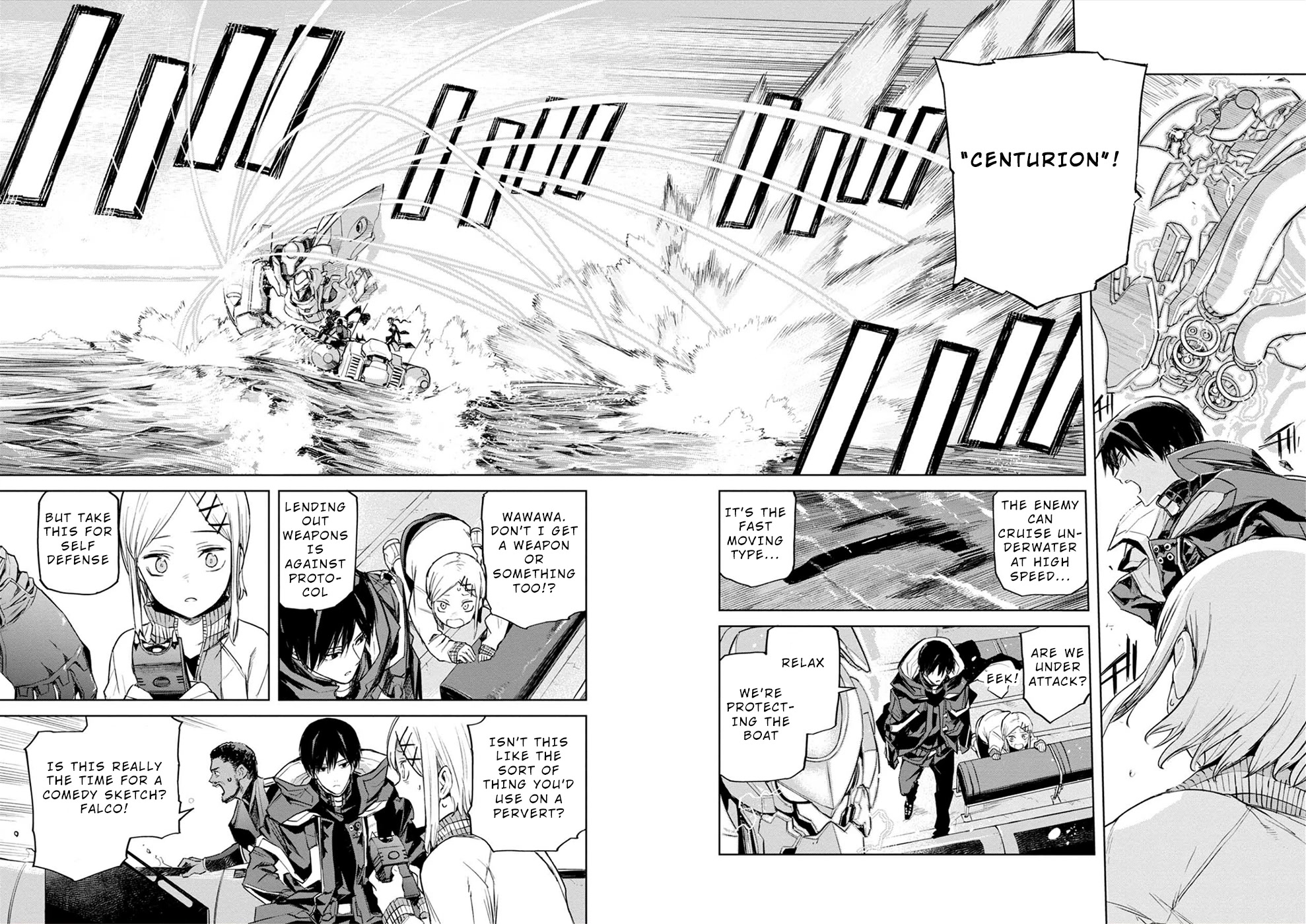 Cosmic Censorship Chapter 15 page 11 - Chapter 15: The Battle at Sea Begins