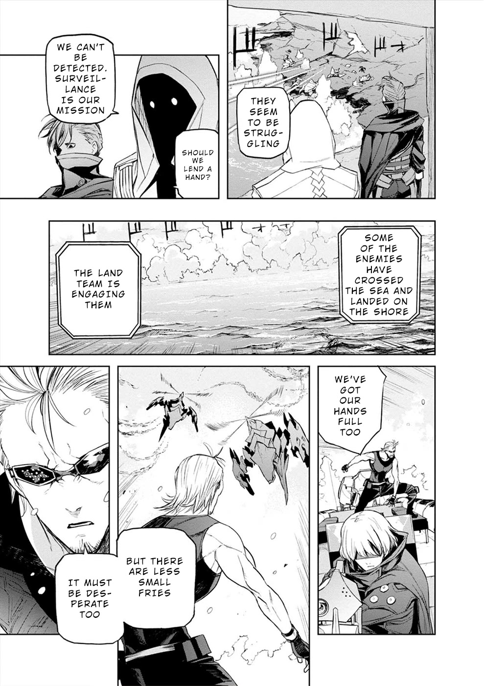 Cosmic Censorship Chapter 23 page 3 - Chapter 23: Super Cosmic Battleship Oblivion