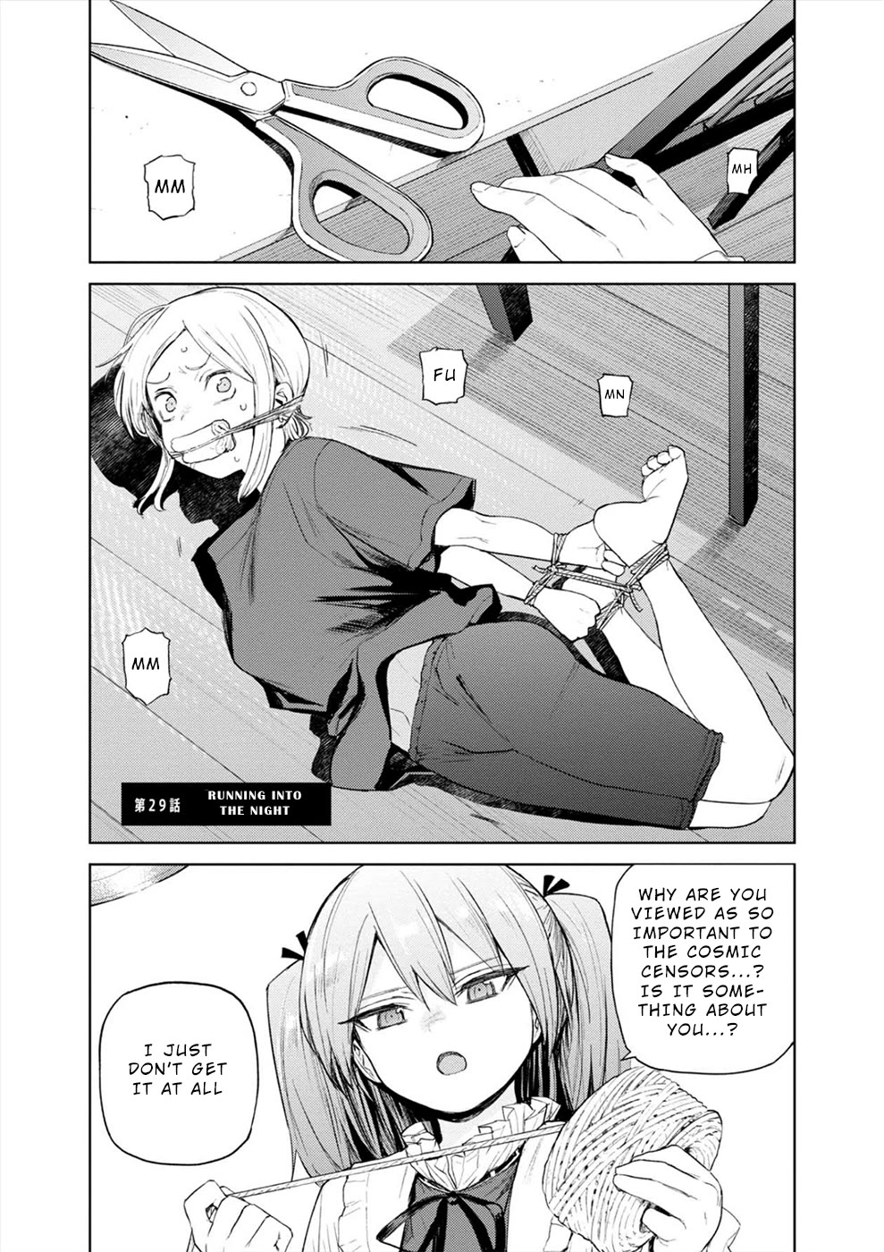 Cosmic Censorship Chapter 29 page 1 - Chapter 29: Running into the Night