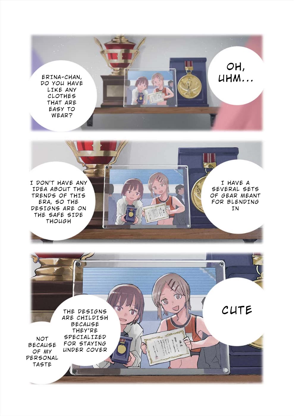 Cosmic Censorship Chapter 35 page 3 - Chapter 35: A Gyaru Who's Nice to Makino Maki