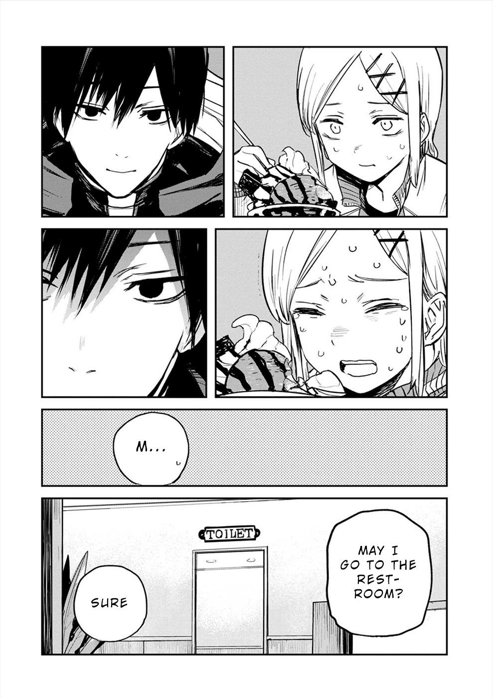 Cosmic Censorship Chapter 8.5 page 2 - Chapter 8.5: Intermission 01 - Makino Maki Eats Parfait