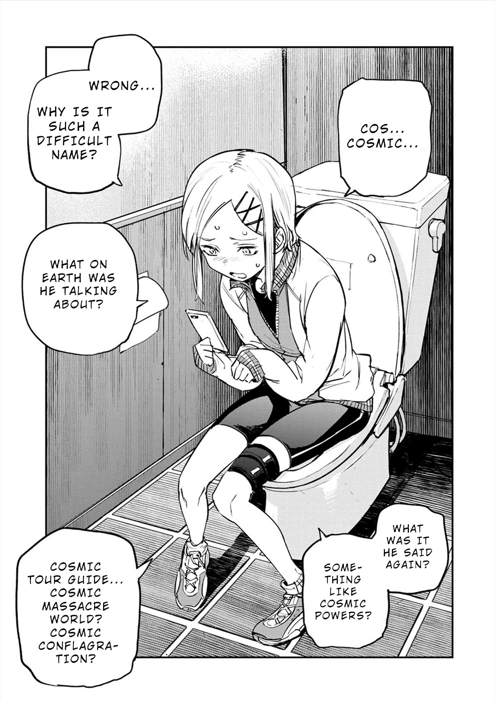 Cosmic Censorship Chapter 8.5 page 3 - Chapter 8.5: Intermission 01 - Makino Maki Eats Parfait