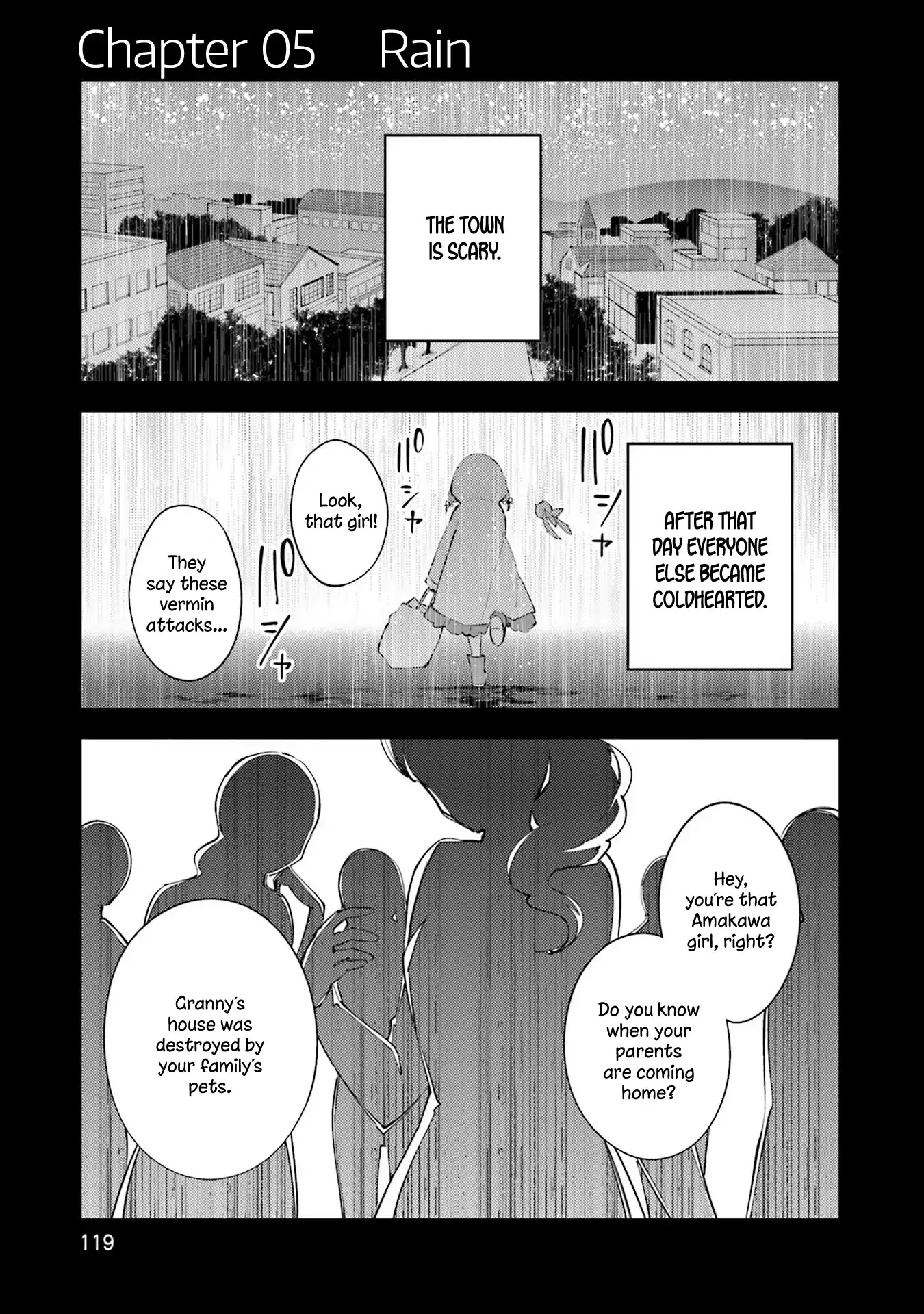 Cosmo Familia Chapter 5 page 1 - Chapter 5: Rain