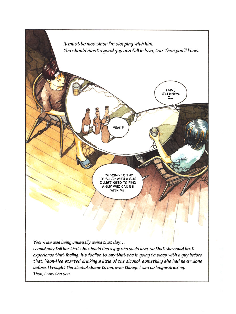 Cosmos Flower Chapter 3.2 page 11 - Chapter 3 v2 : The Sea is Coming