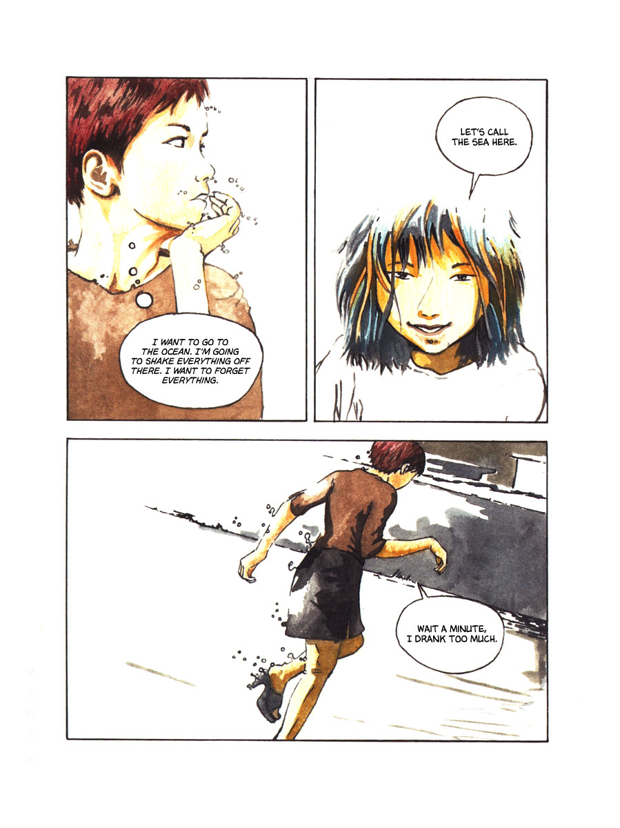 Cosmos Flower Chapter 3.2 page 12 - Chapter 3 v2 : The Sea is Coming